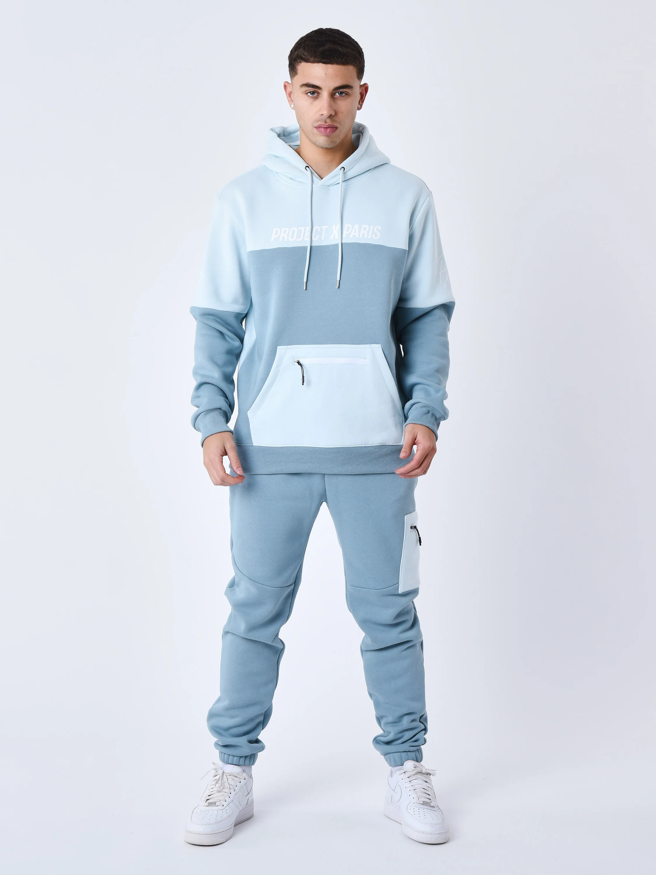 Sweat à Capuche colorblock - Image 3