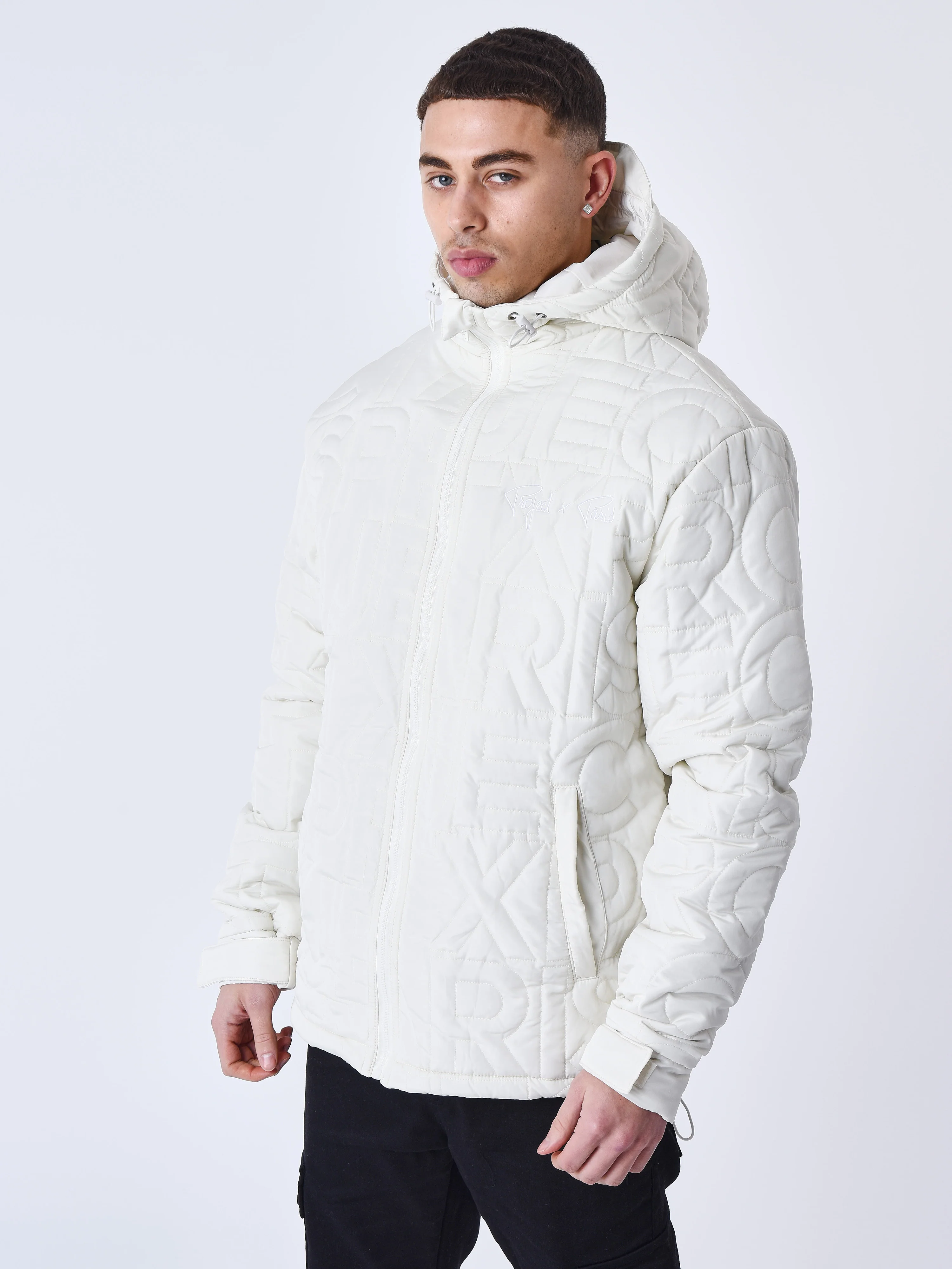 Veste à capuche matelassé - Image 4
