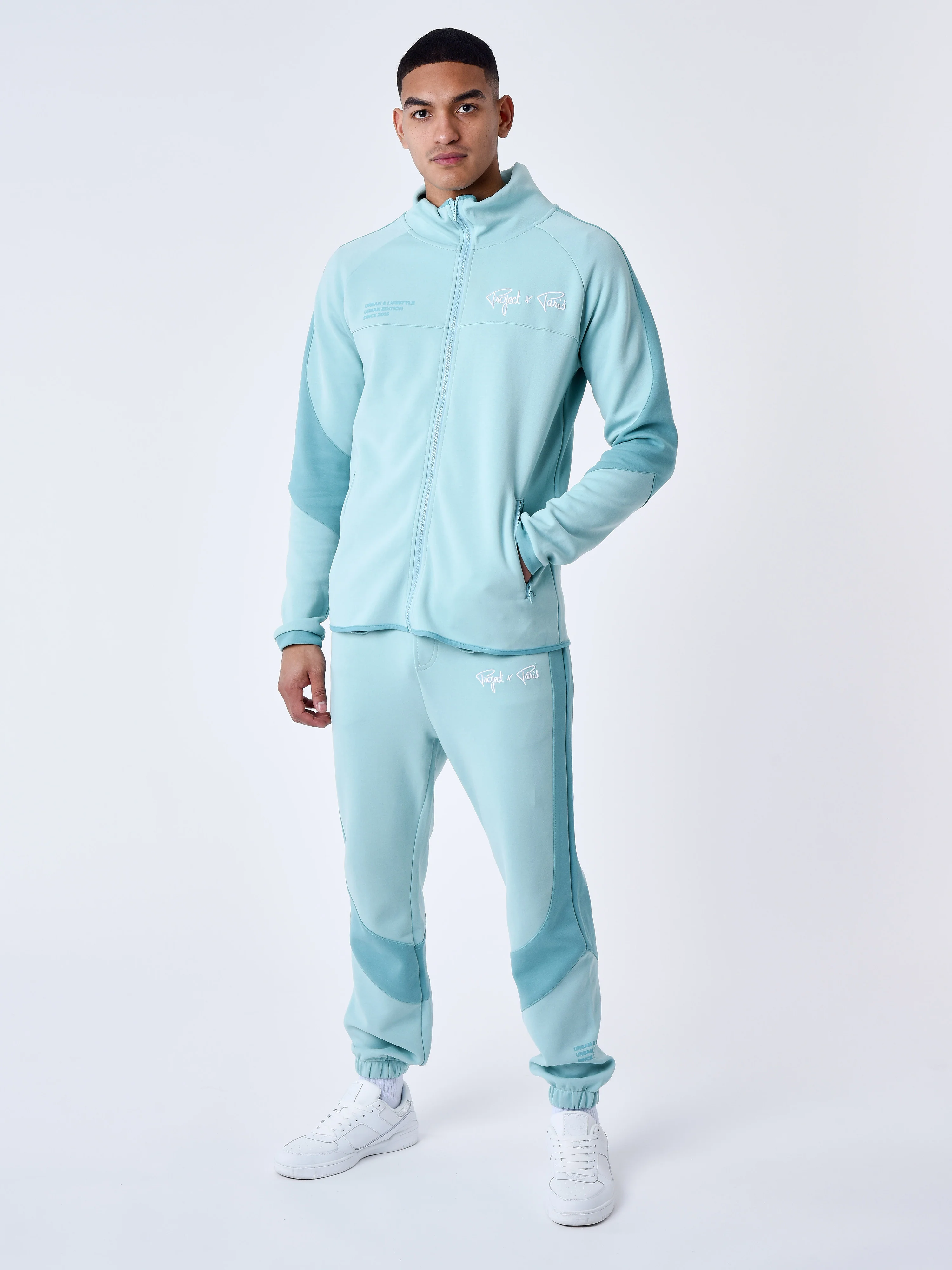 Sweat à Capuche zippé two tone - Image 3