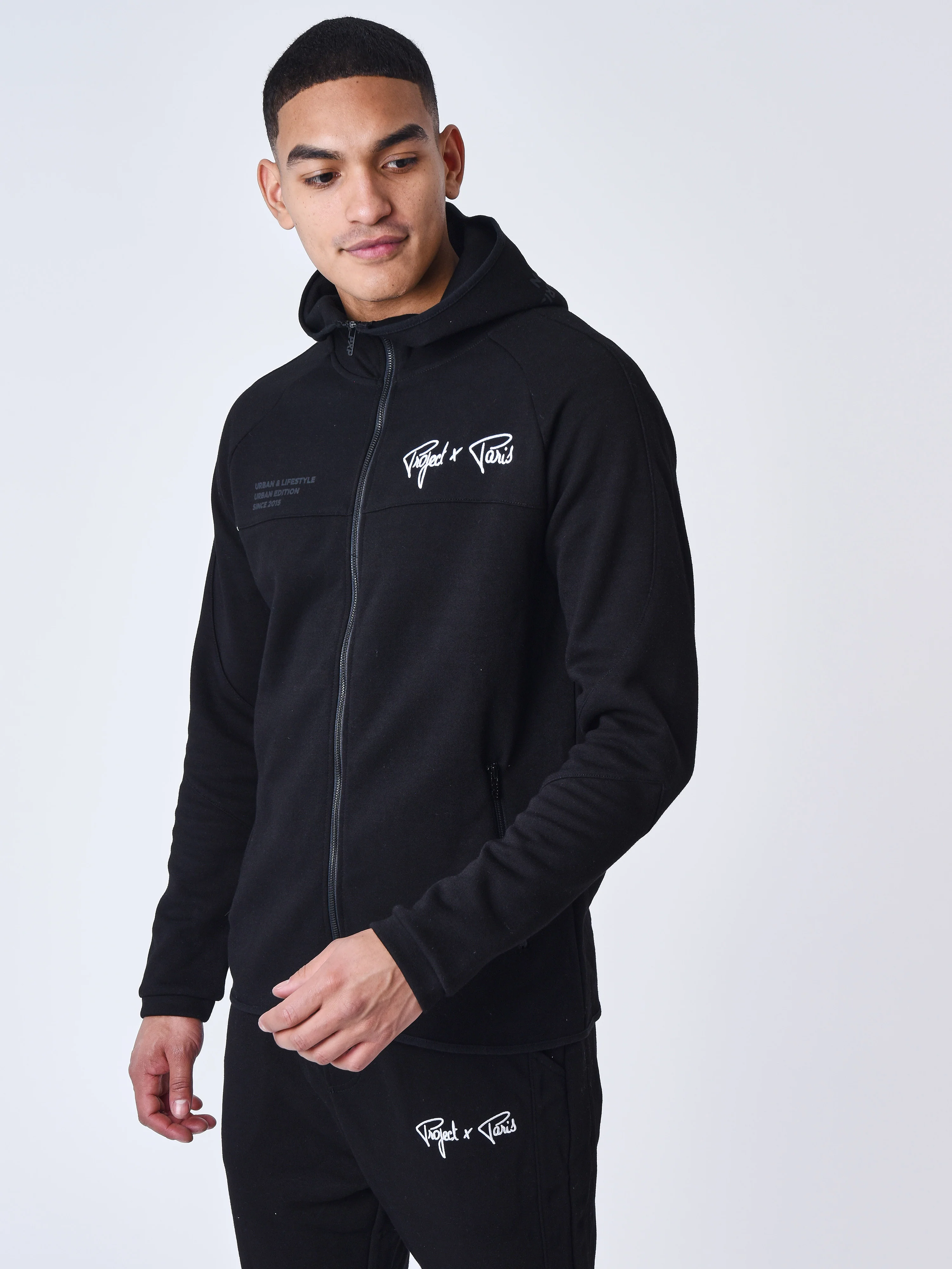 Sweat à Capuche zippé two tone - Image 17