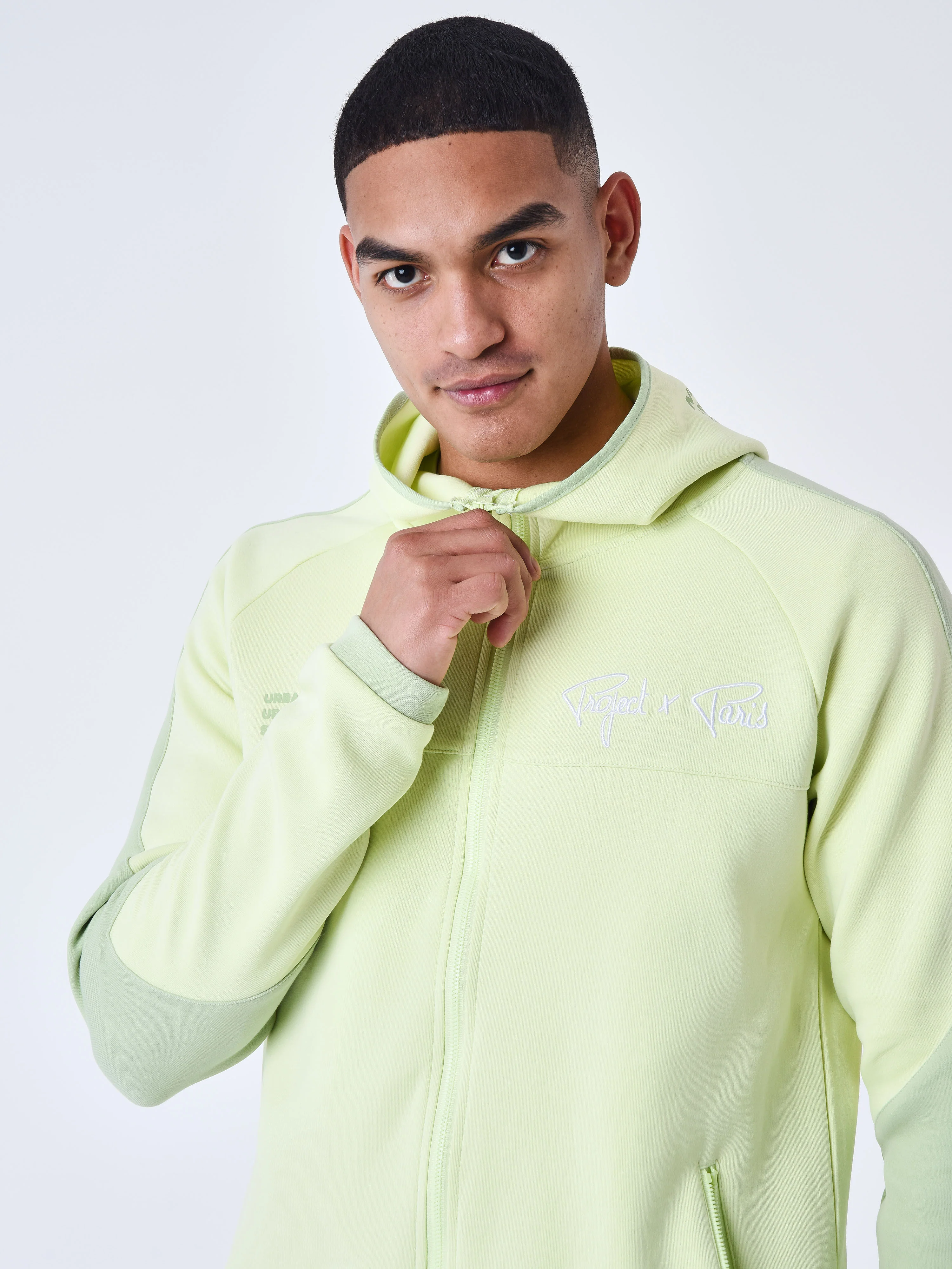 Sweat à Capuche zippé two tone - Image 19
