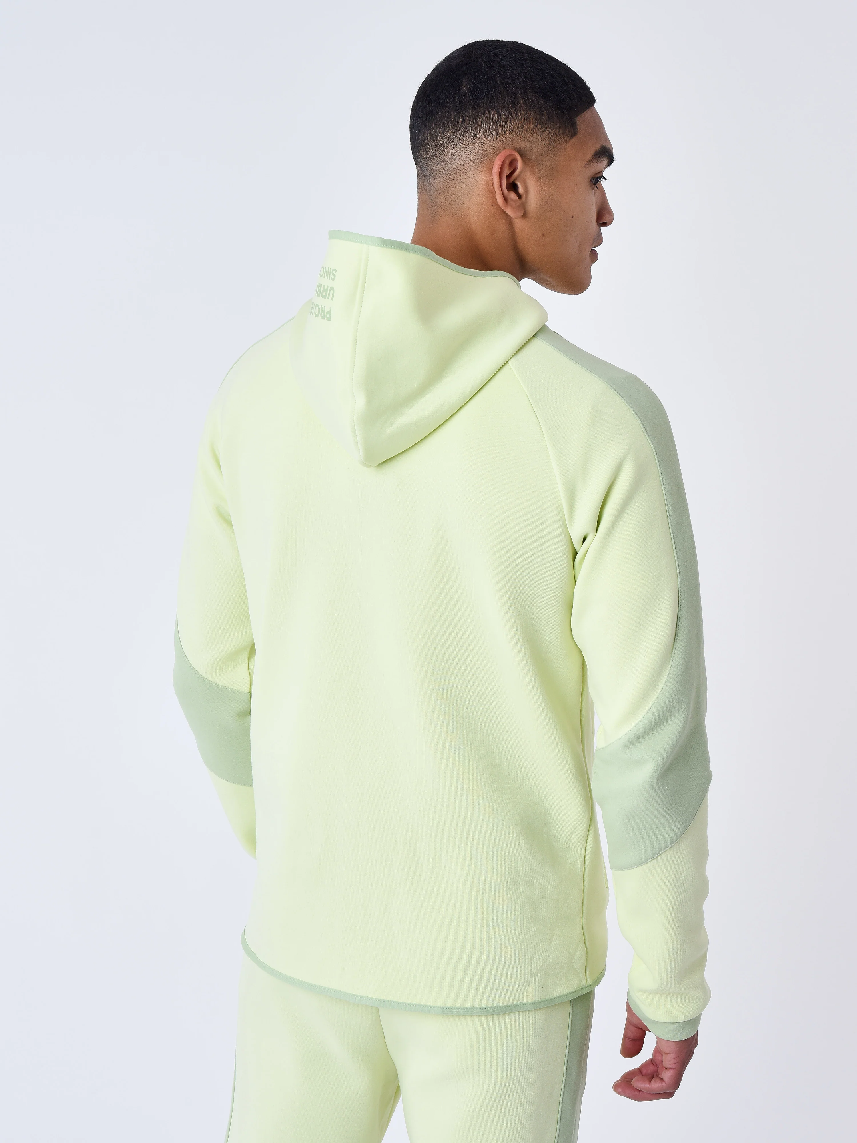 Sweat à Capuche zippé two tone - Image 23