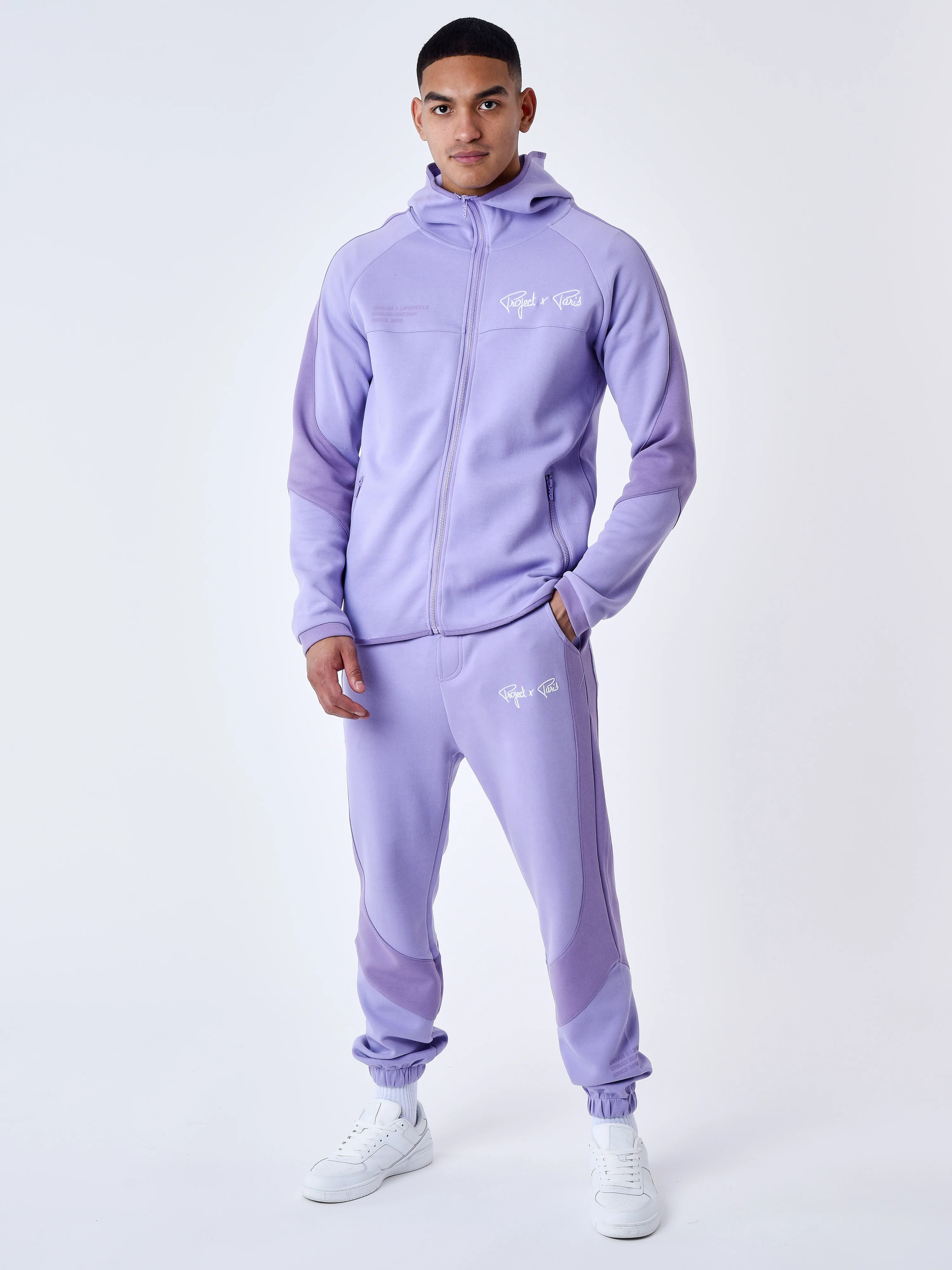 Sweat à Capuche zippé two tone - Image 39