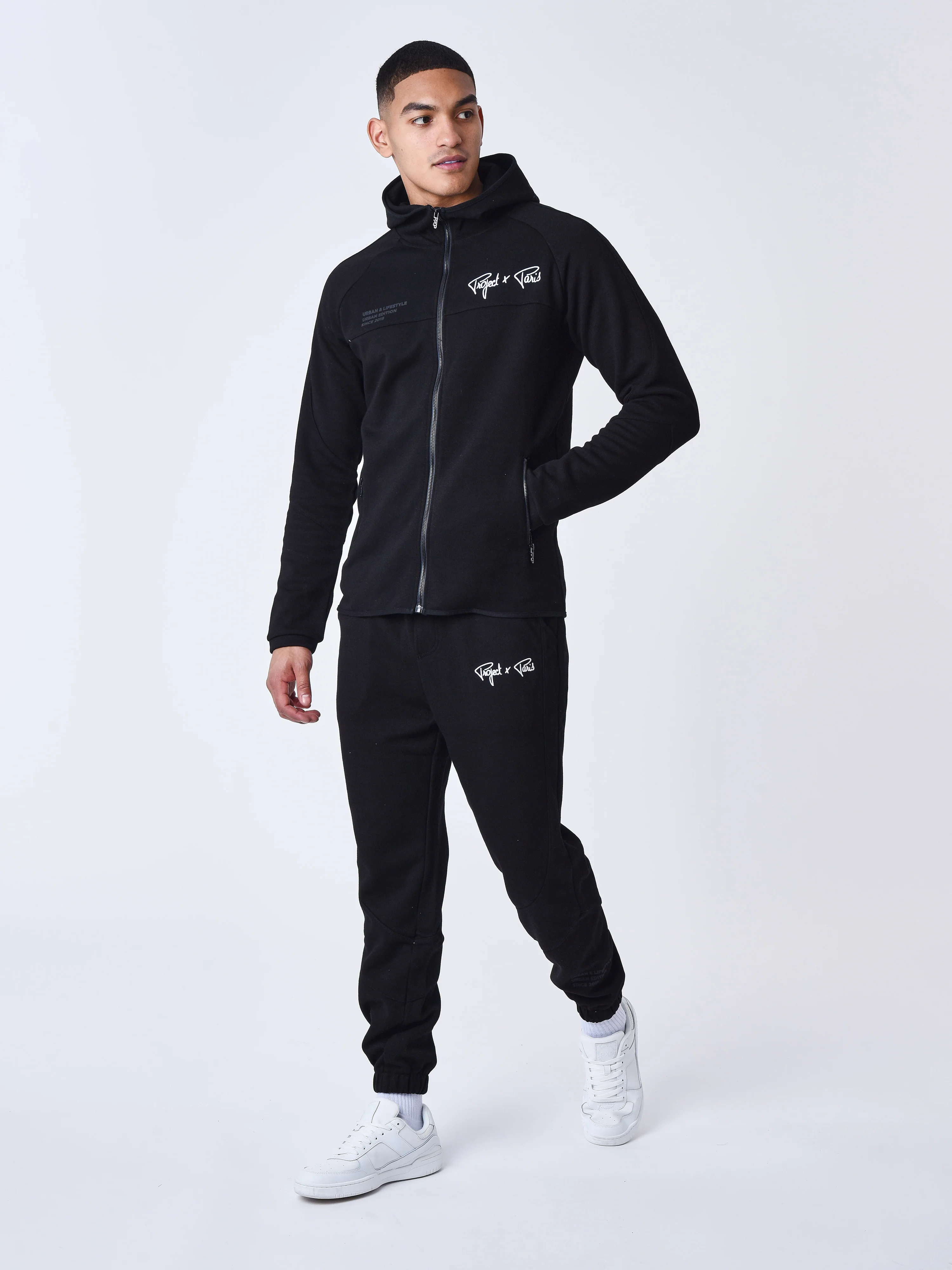 Sweat à Capuche zippé two tone - Image 3