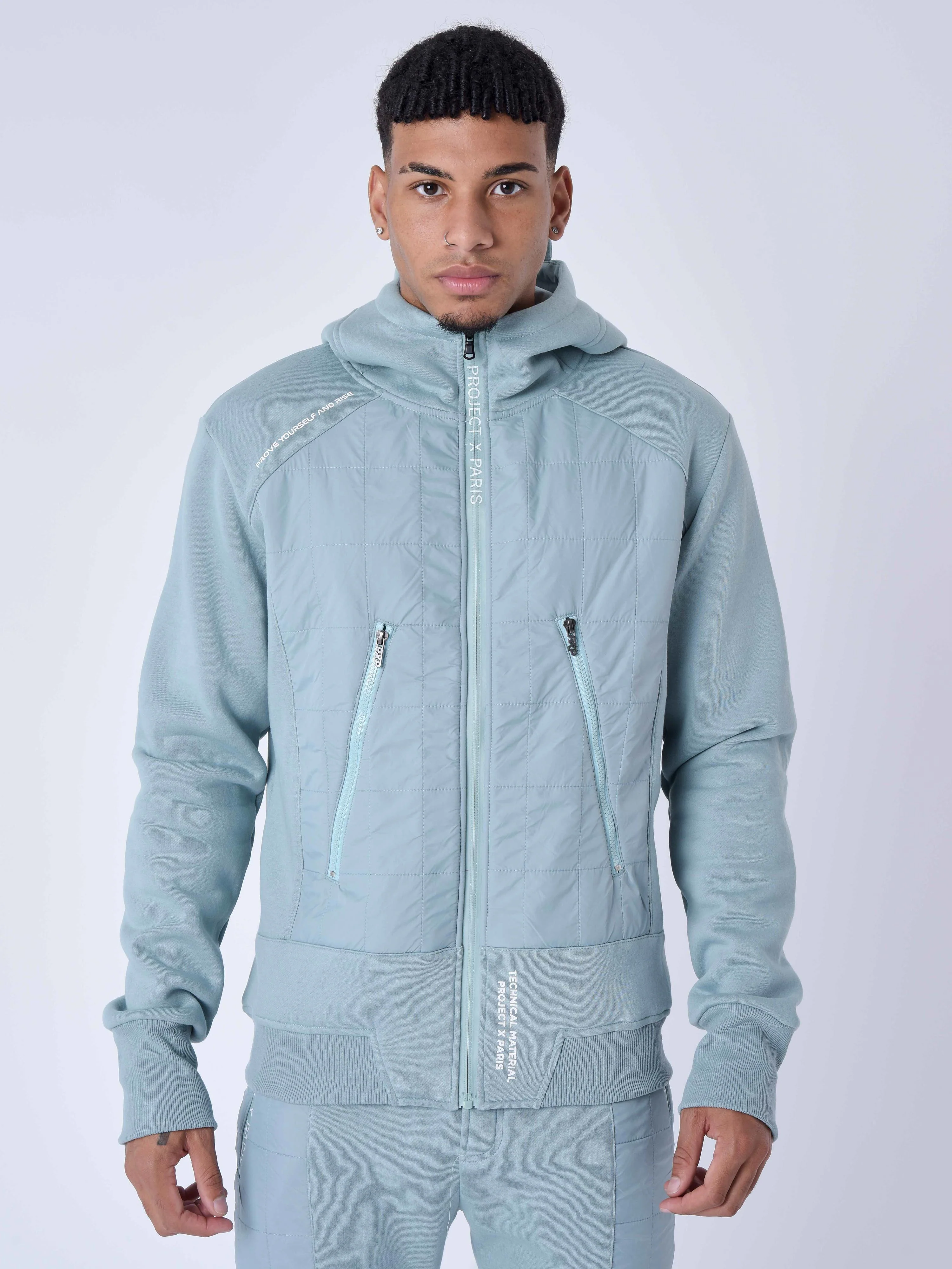 Veste empiècement matelassage - Image 3