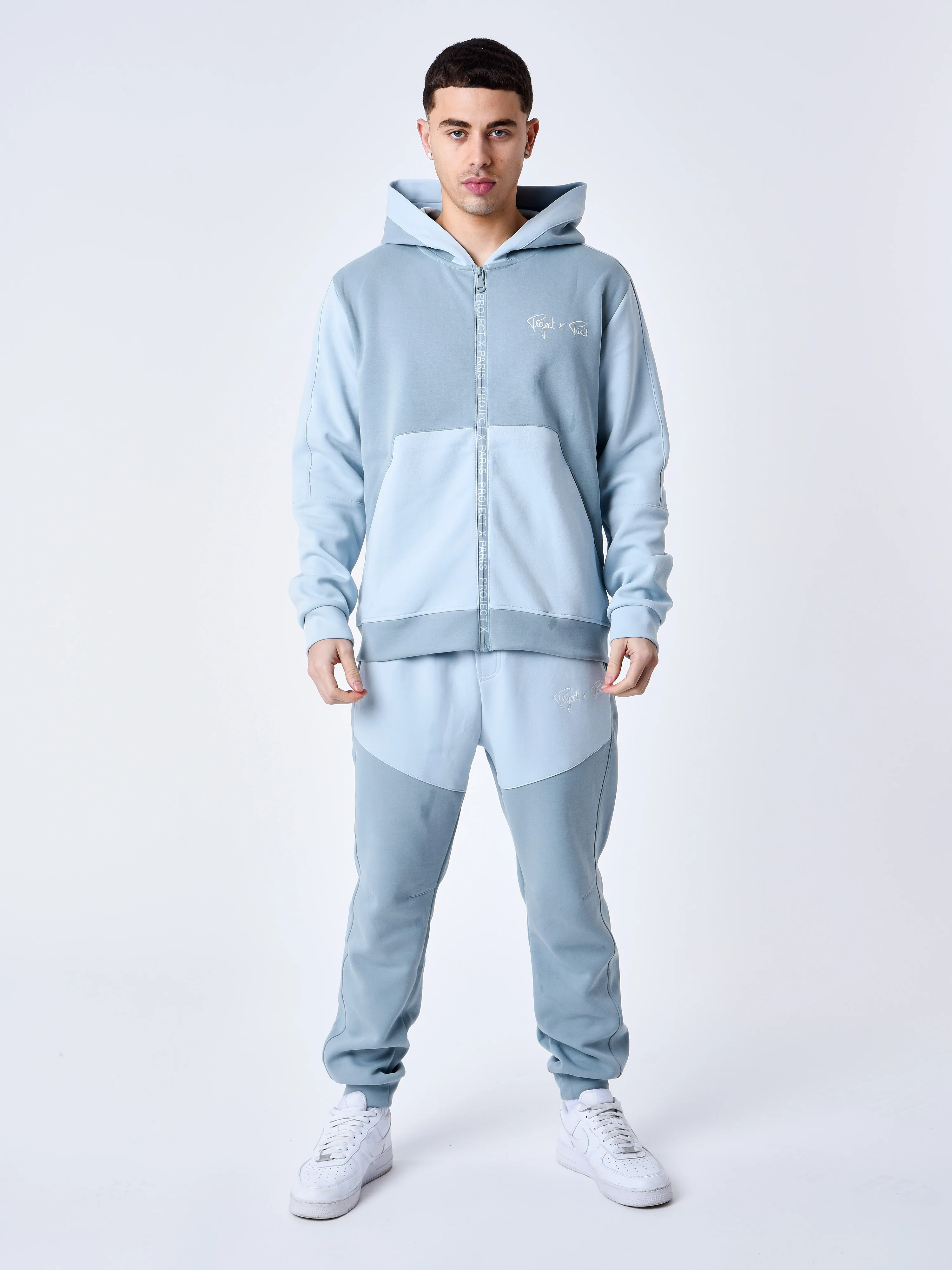 Sweat à Capuche zippé two tone - Image 4