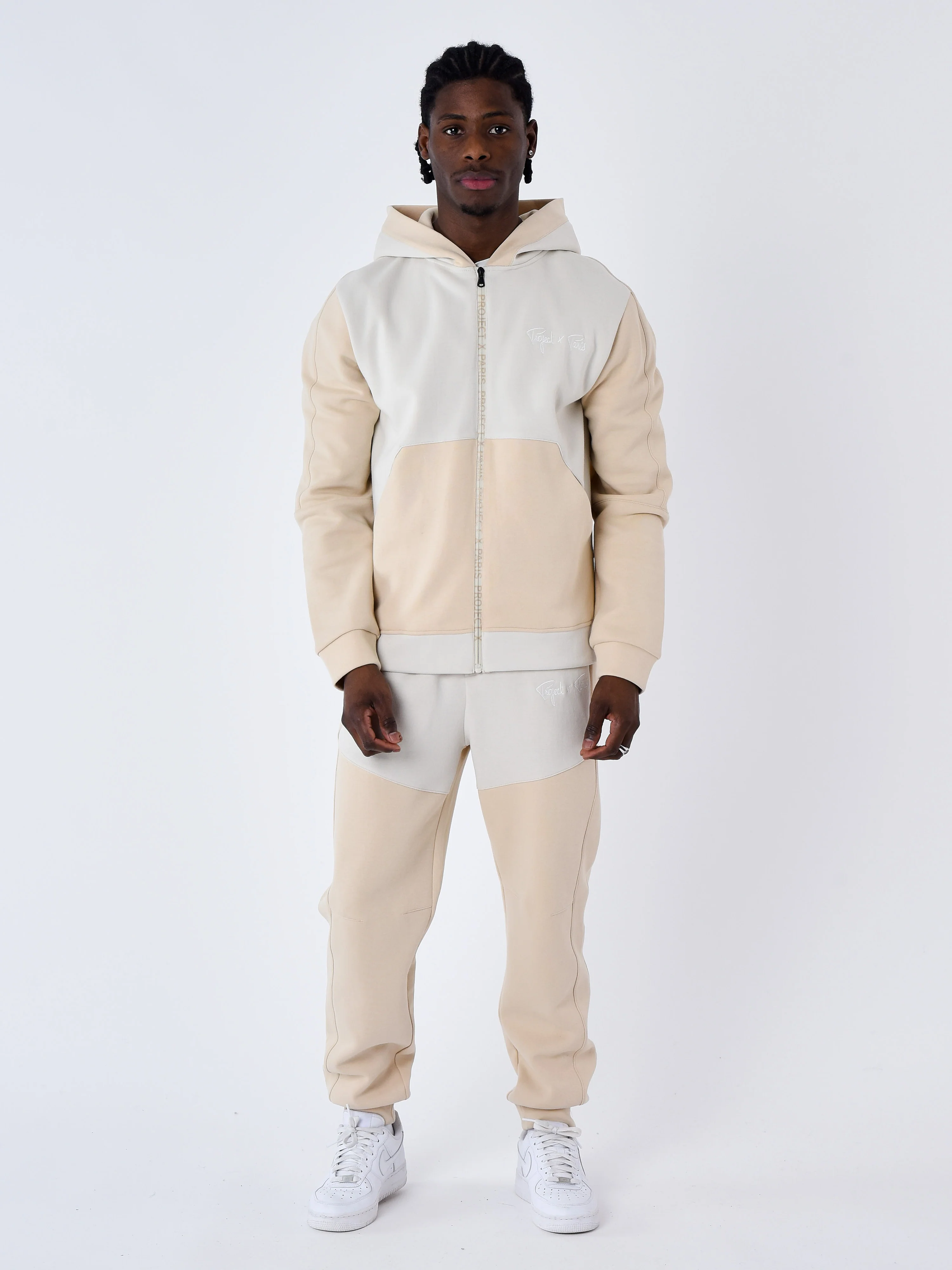 Sweat à Capuche zippé two tone - Image 3