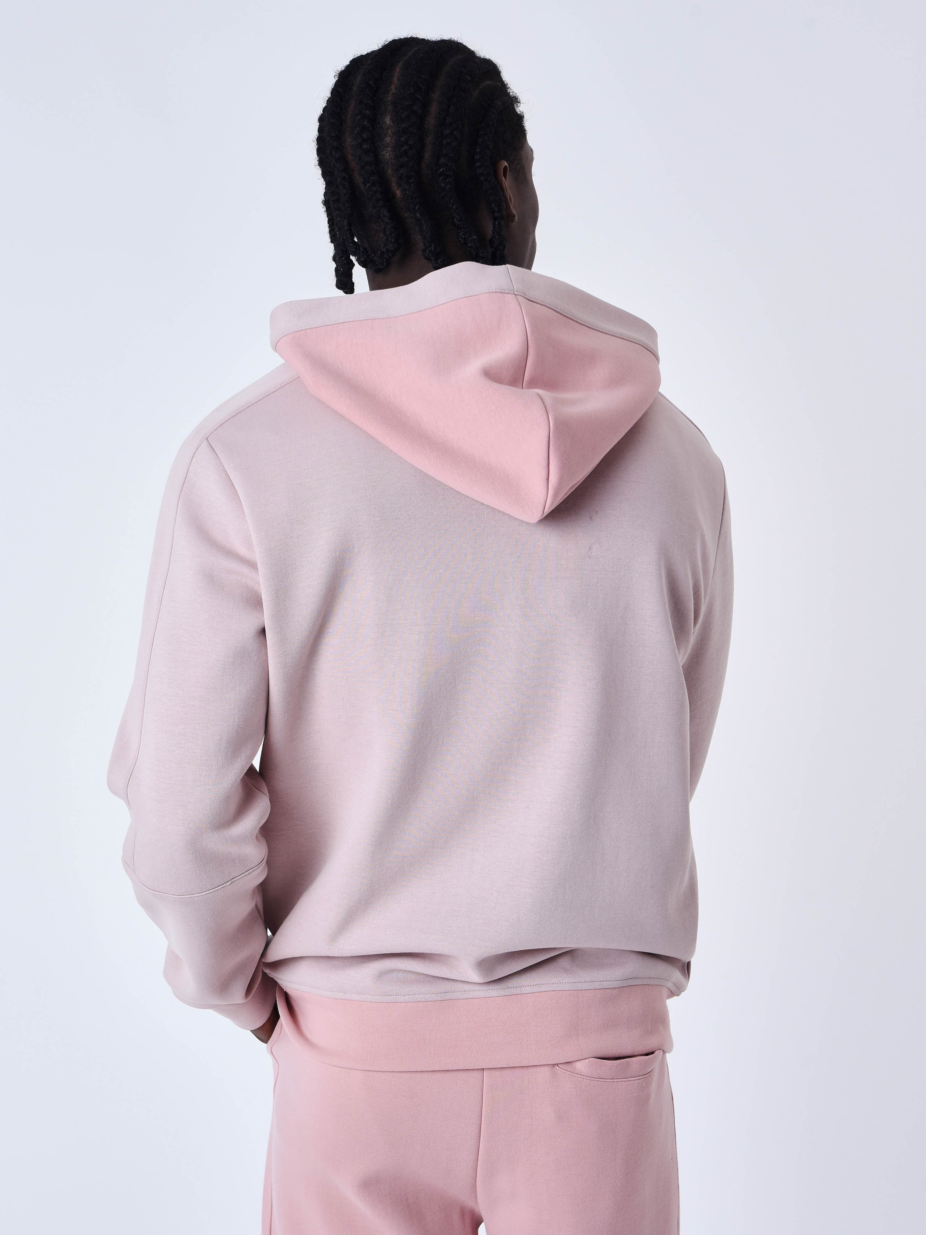 Sweat à Capuche zippé two tone - Image 2