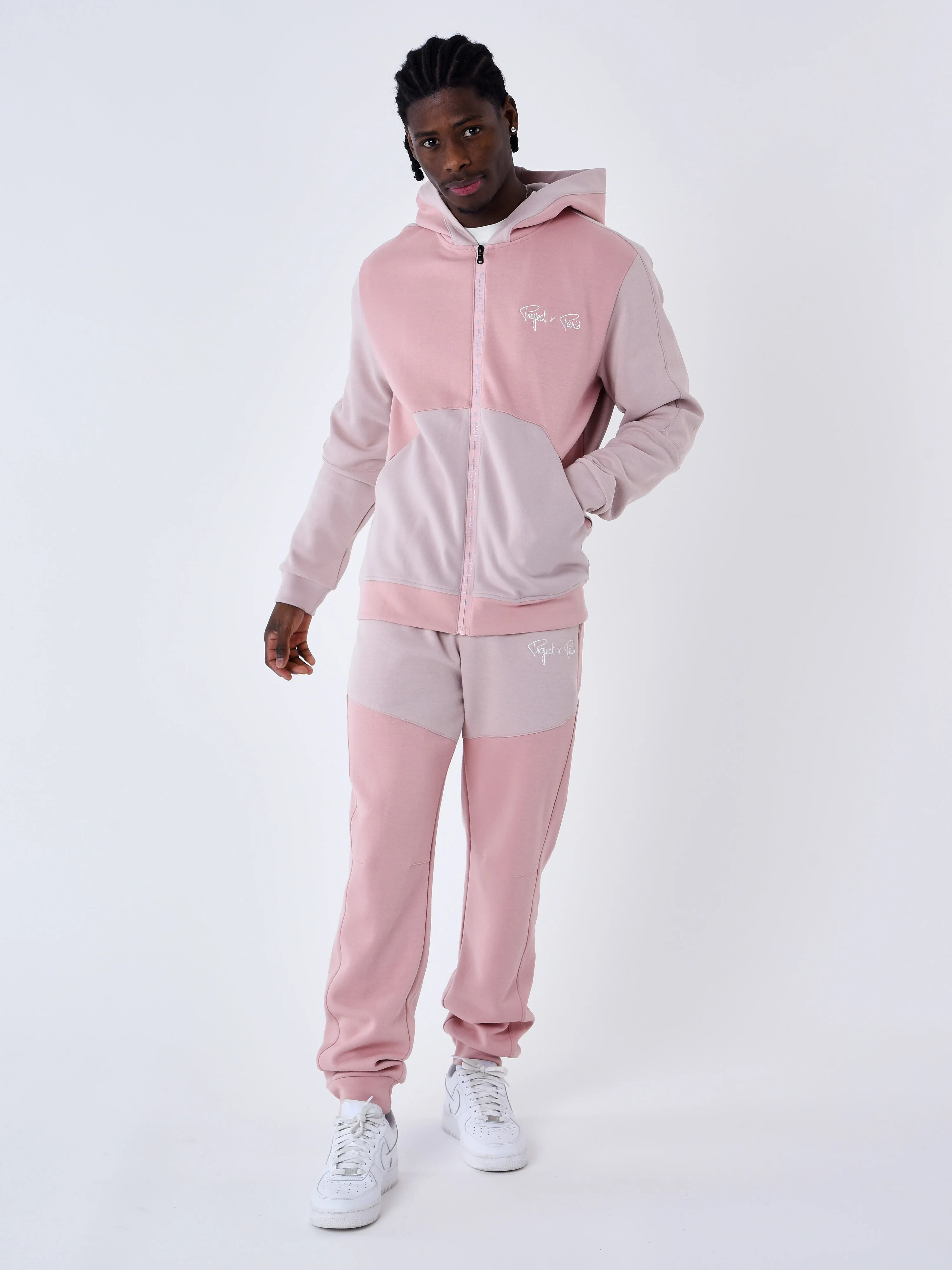Sweat à Capuche zippé two tone - Image 3