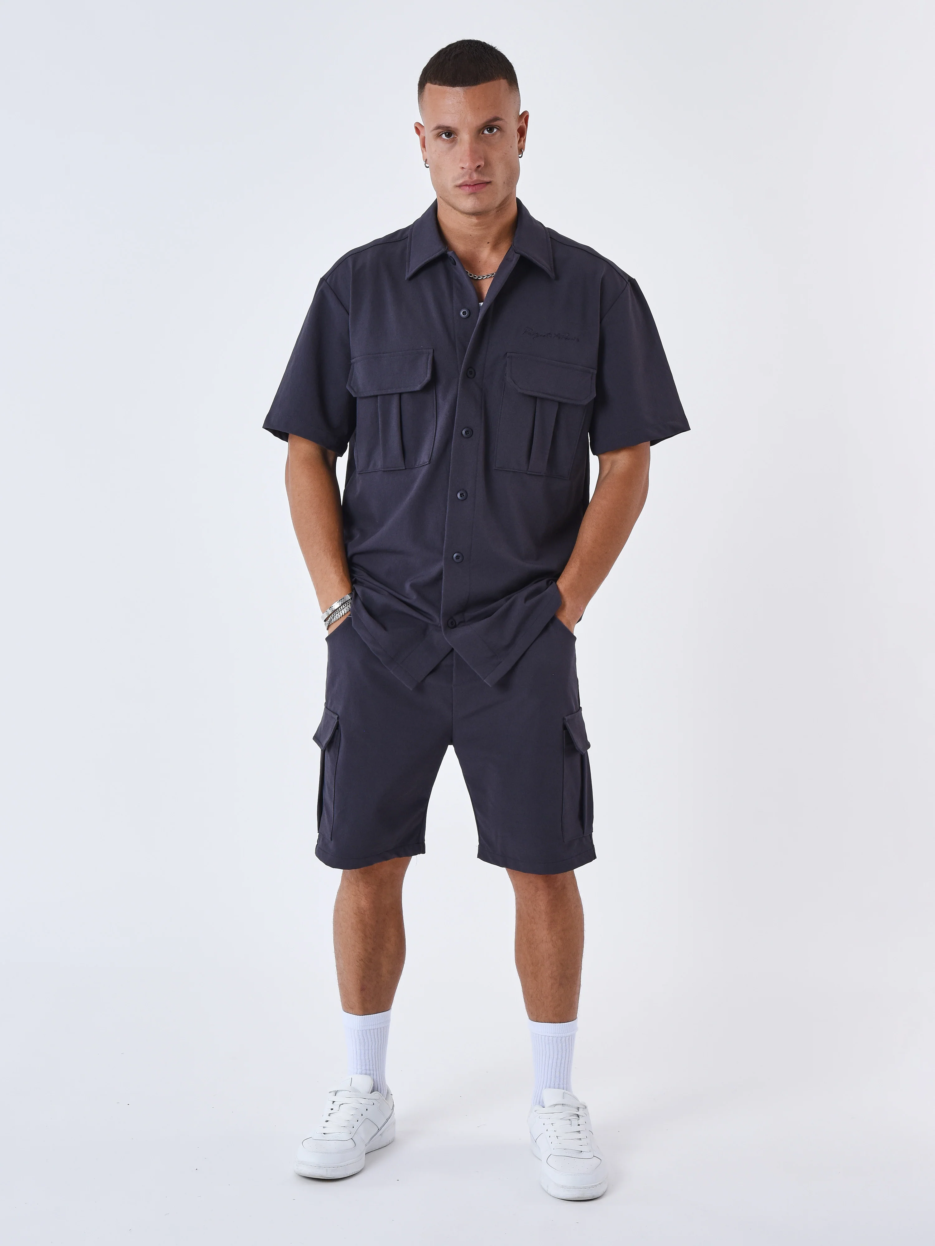 Short uni texturé - Image 3