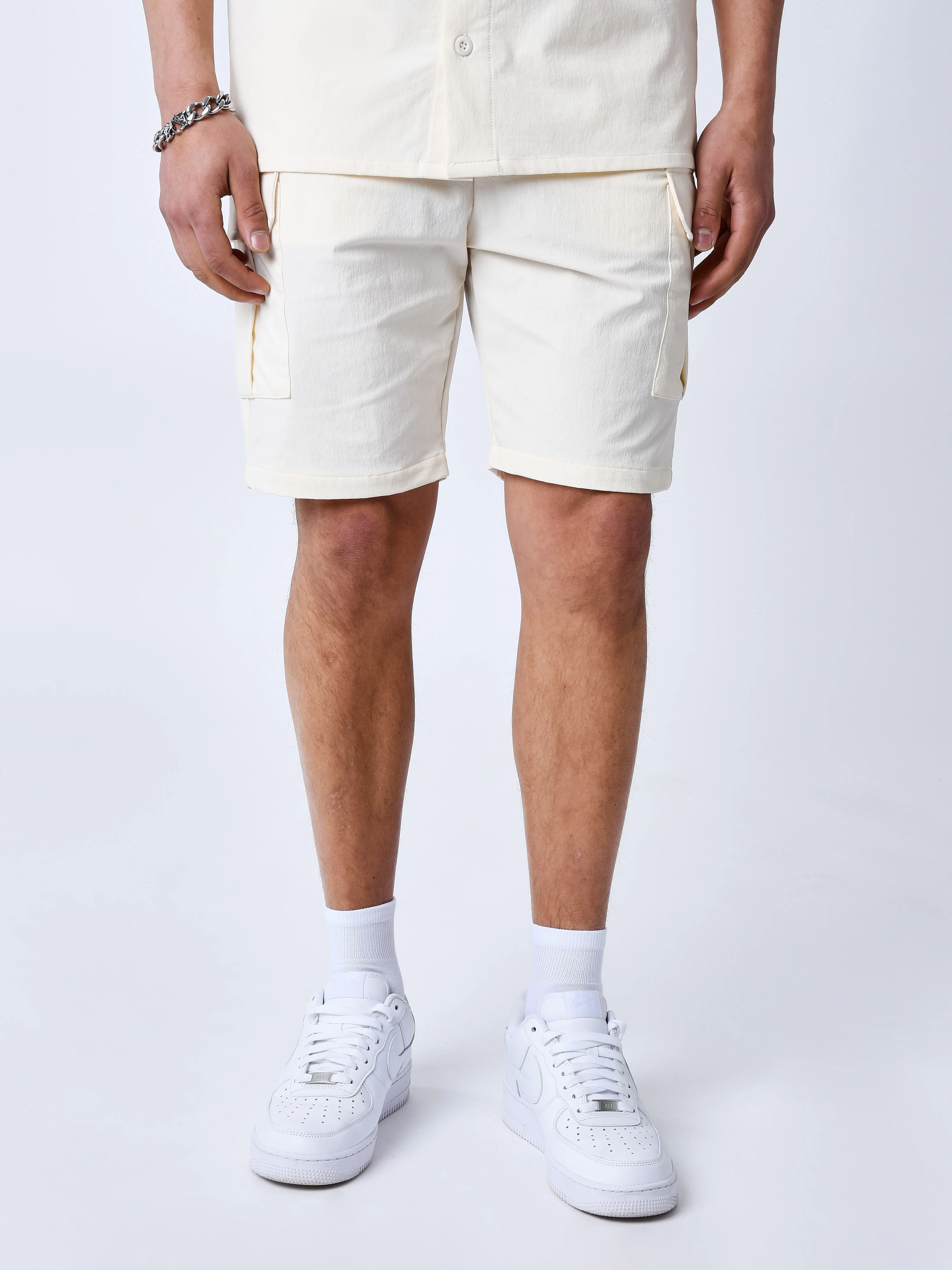 Short uni texturé - Image 3