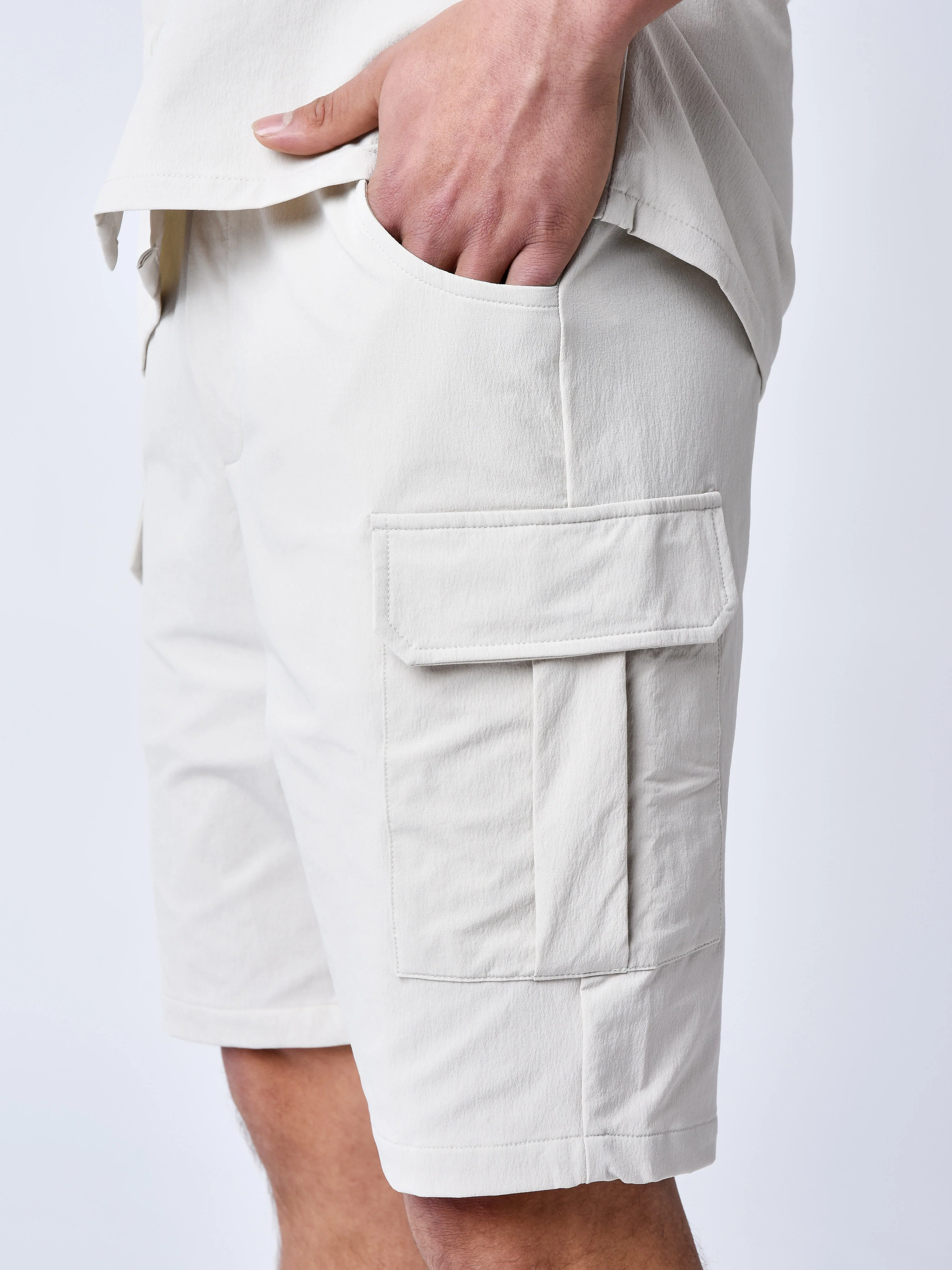 Short uni texturé - Image 5
