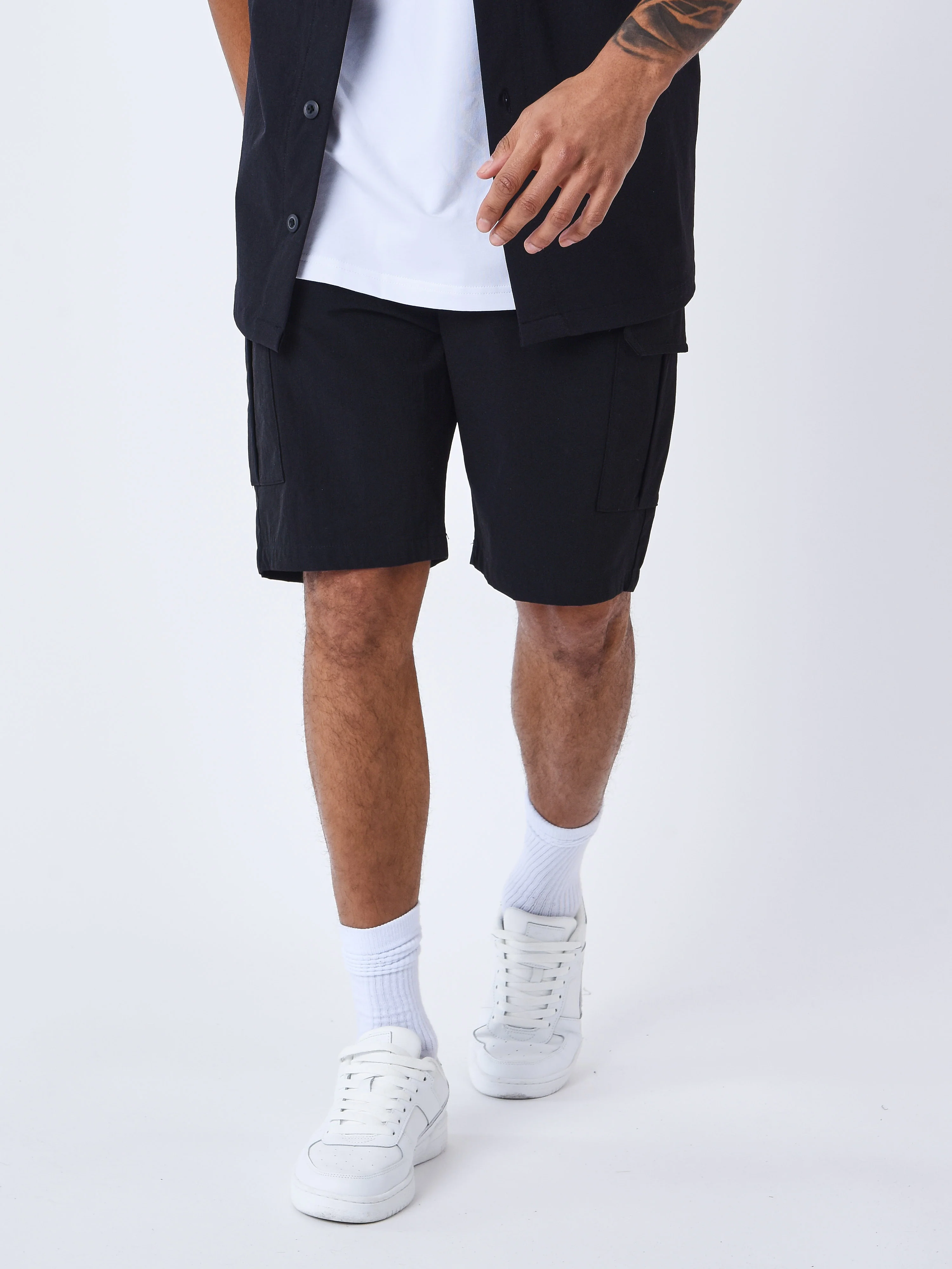 Short uni texturé - Image 8