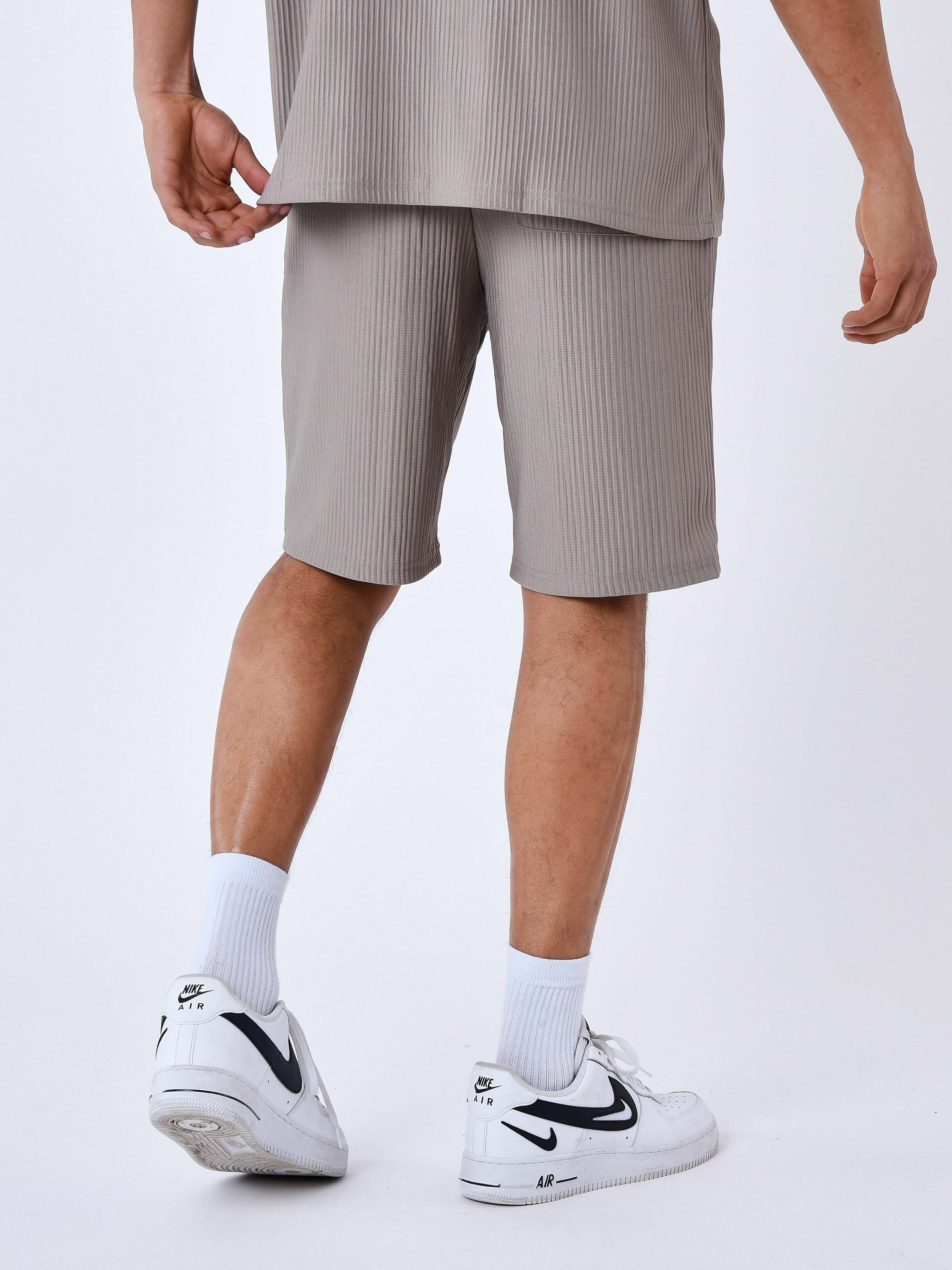 Short uni texturé - Image 5