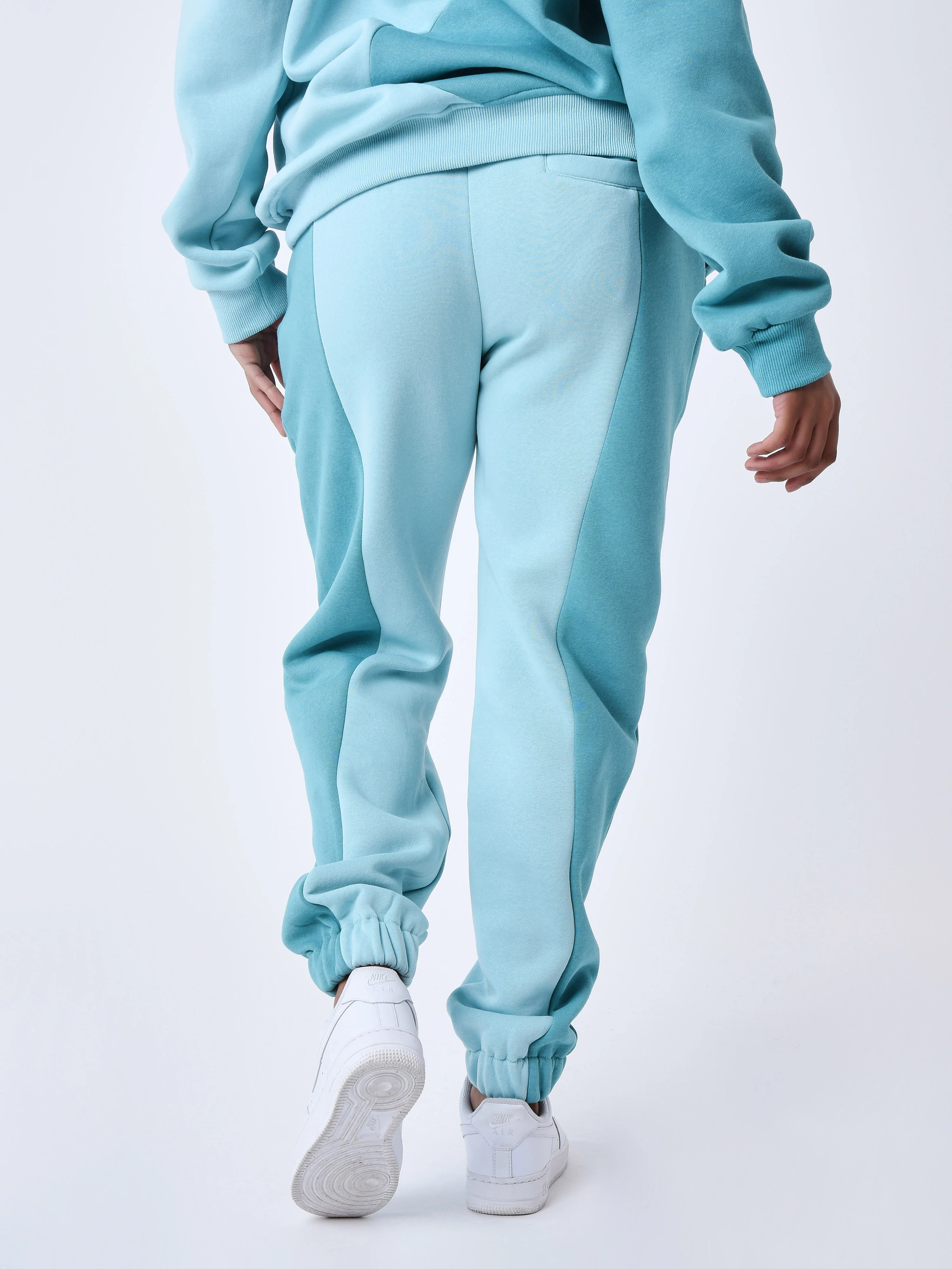 Bas de jogging bicolore style vague - Image 9