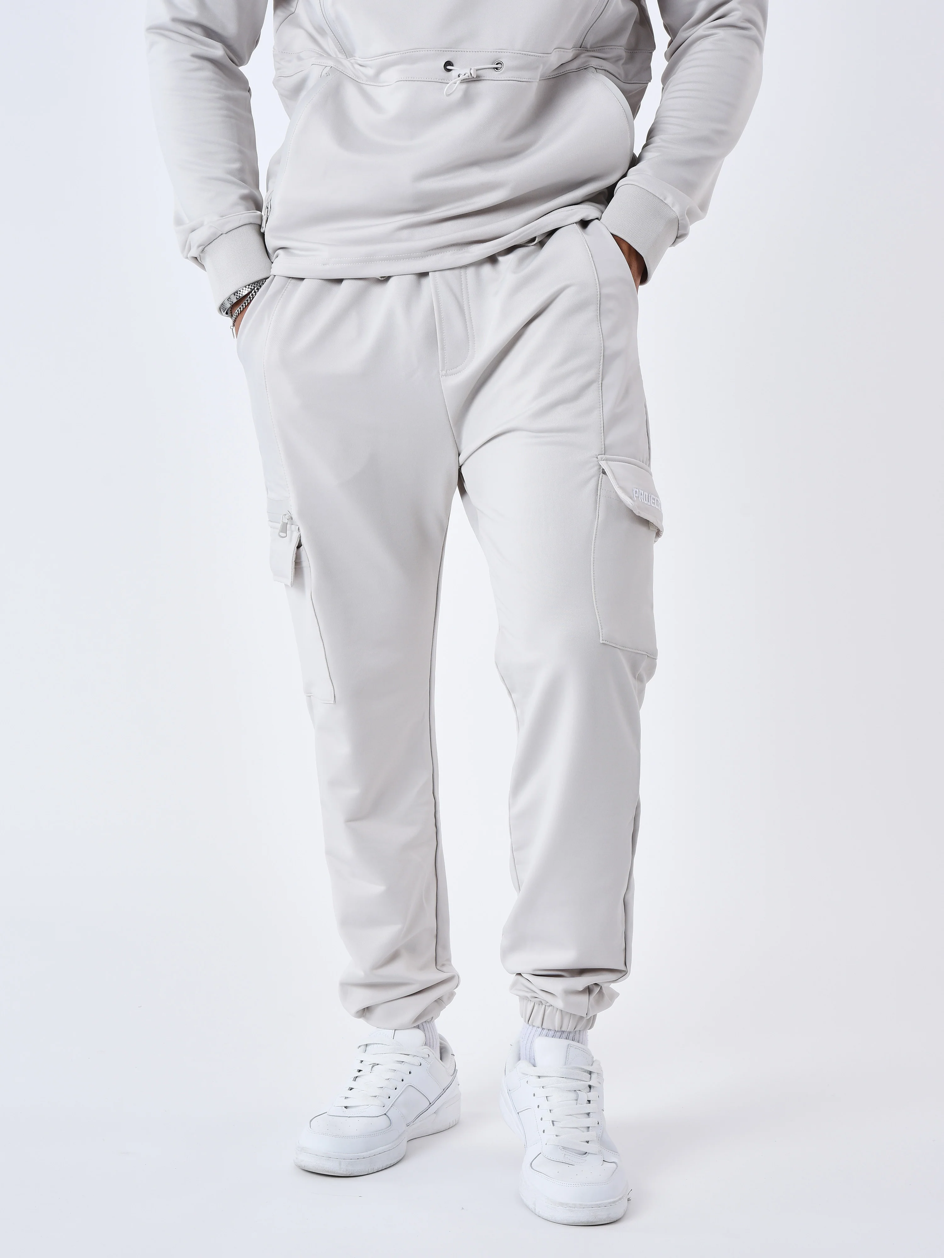 Bas de jogging style Cargo uni - Image 3