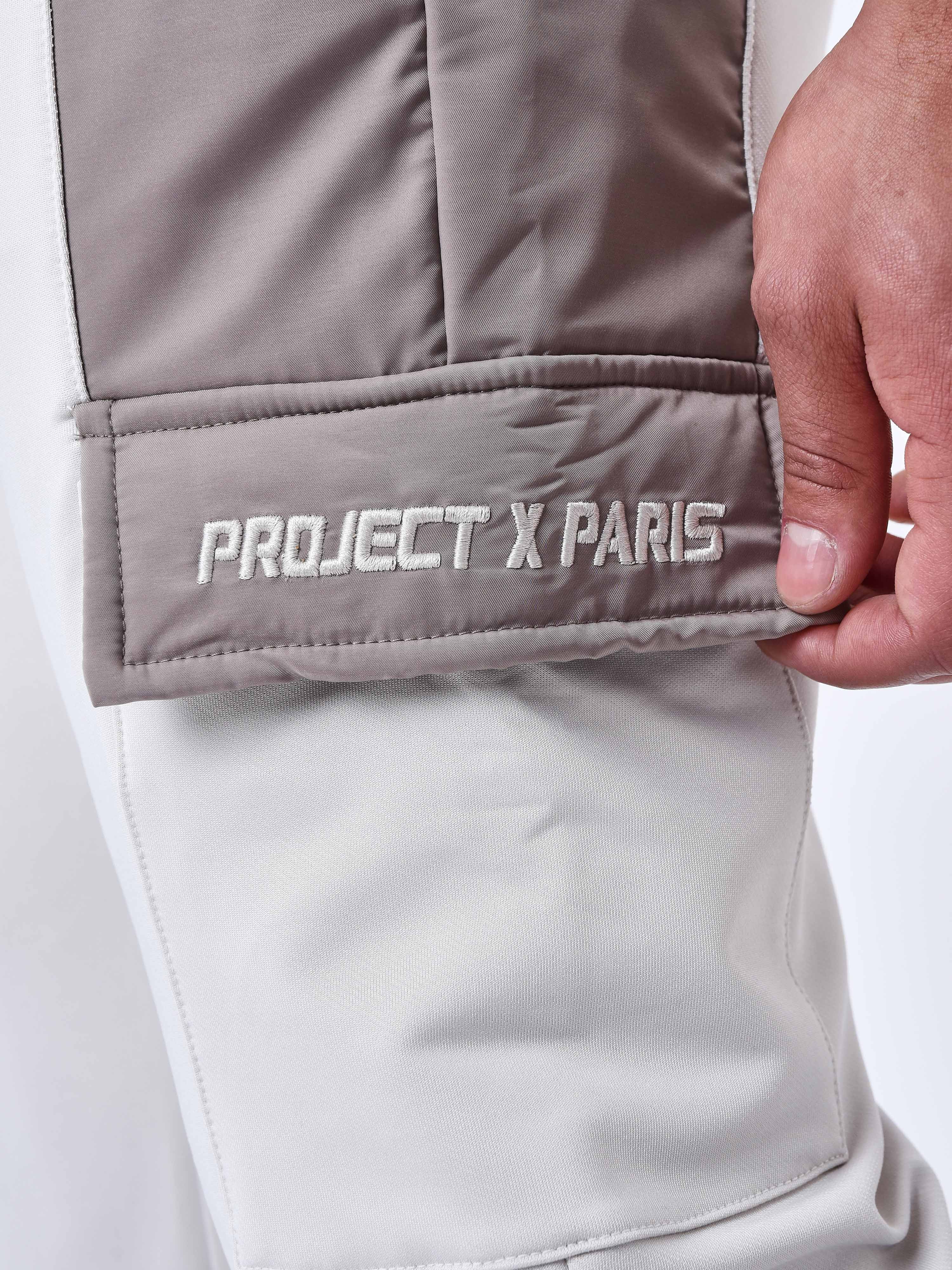 Bas de jogging style cargo bicolore - Image 7