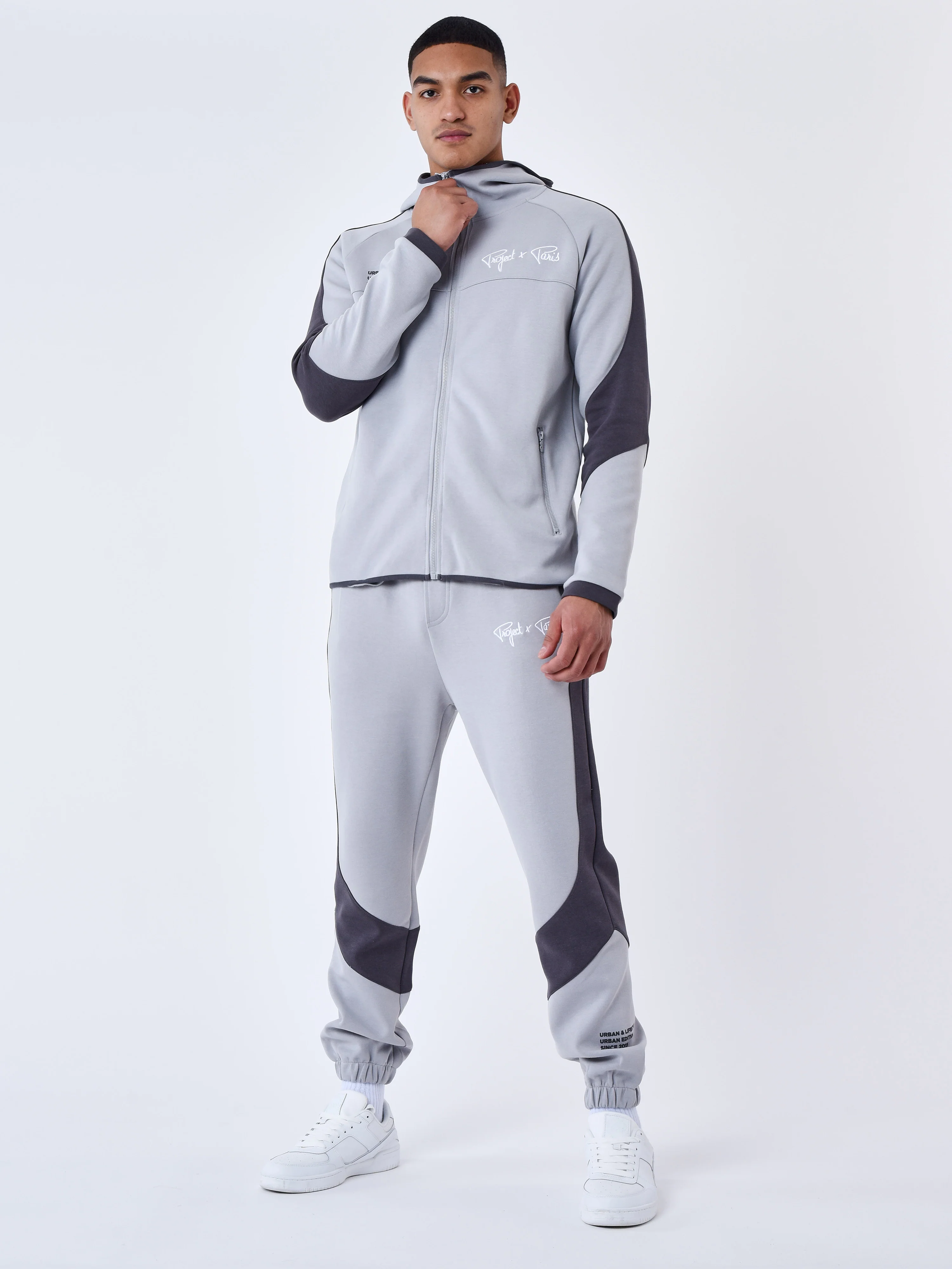 Bas de jogging two tone
