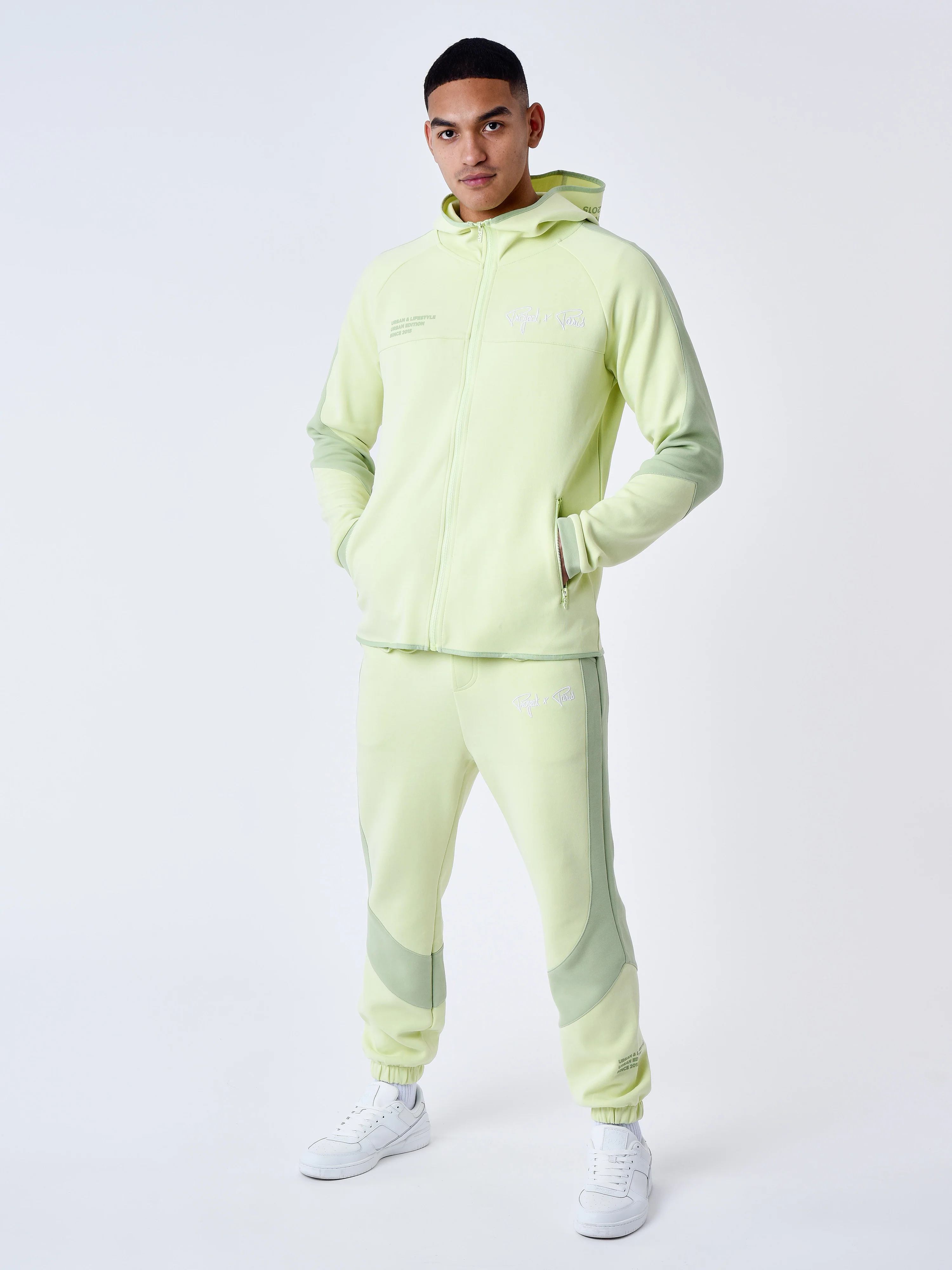 Bas de jogging two tone - Image 3