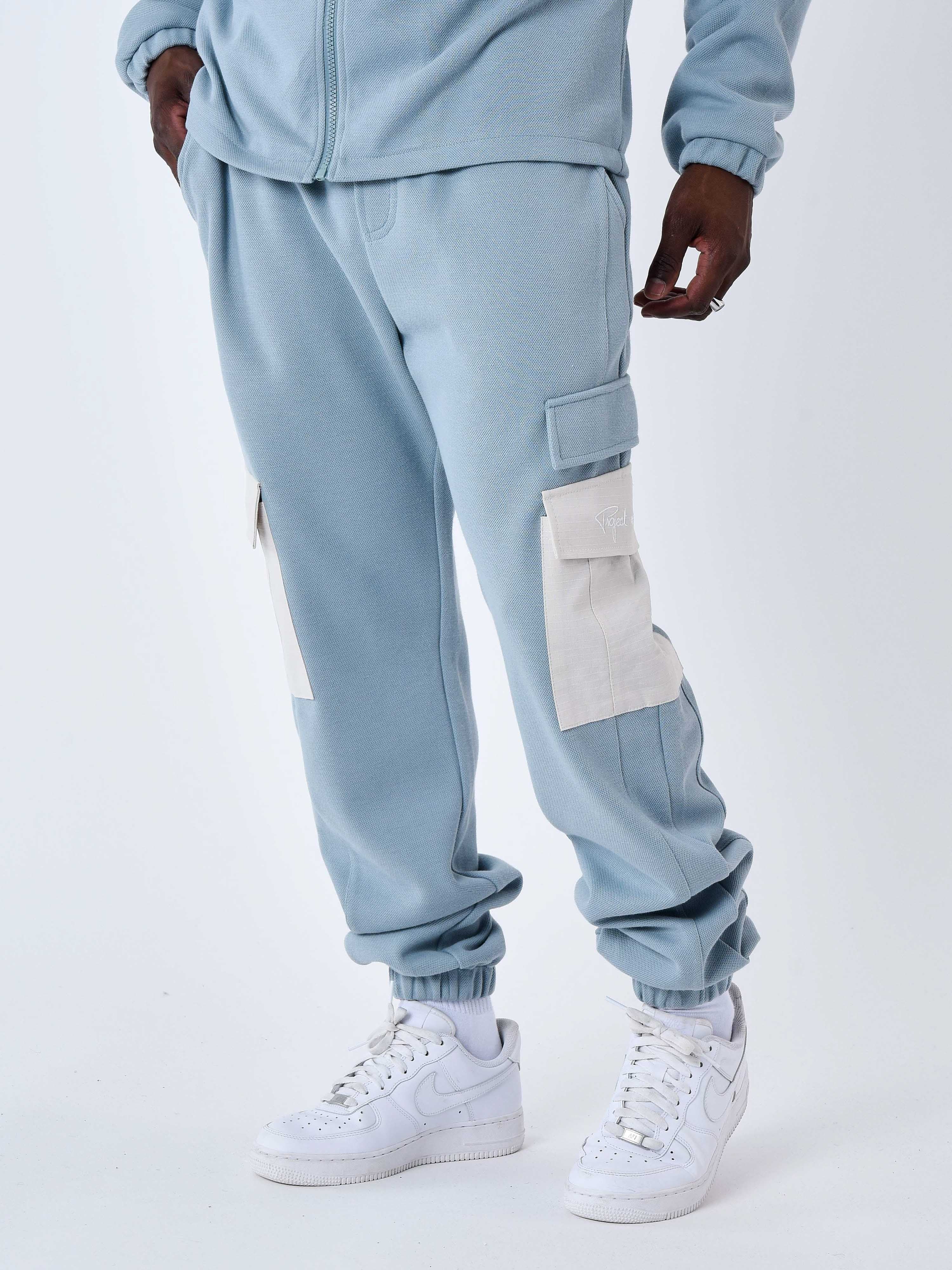 Pantalon de jogging bi-matière a poches - Image 4