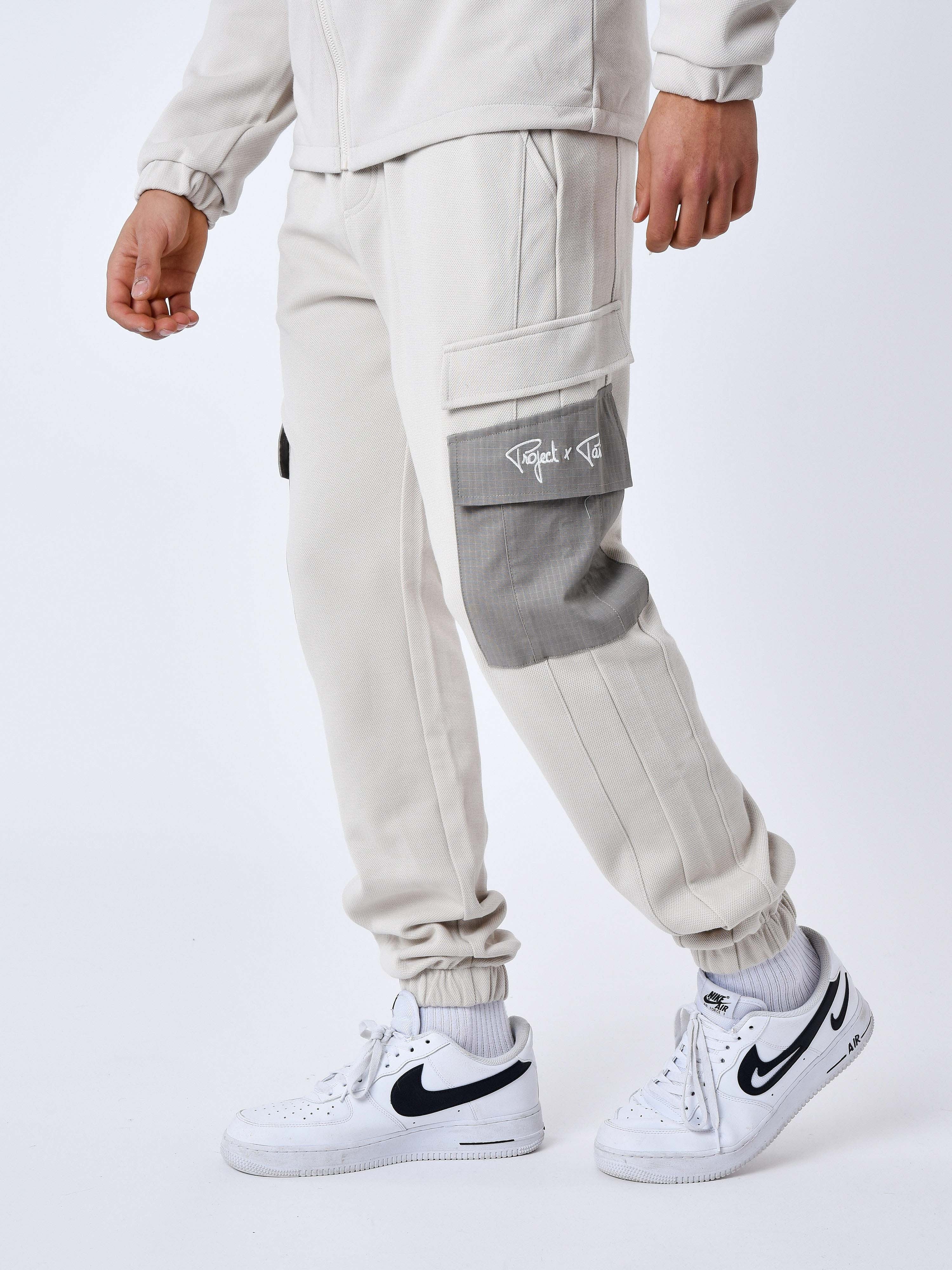 Pantalon de jogging bi-matière a poches - Image 5