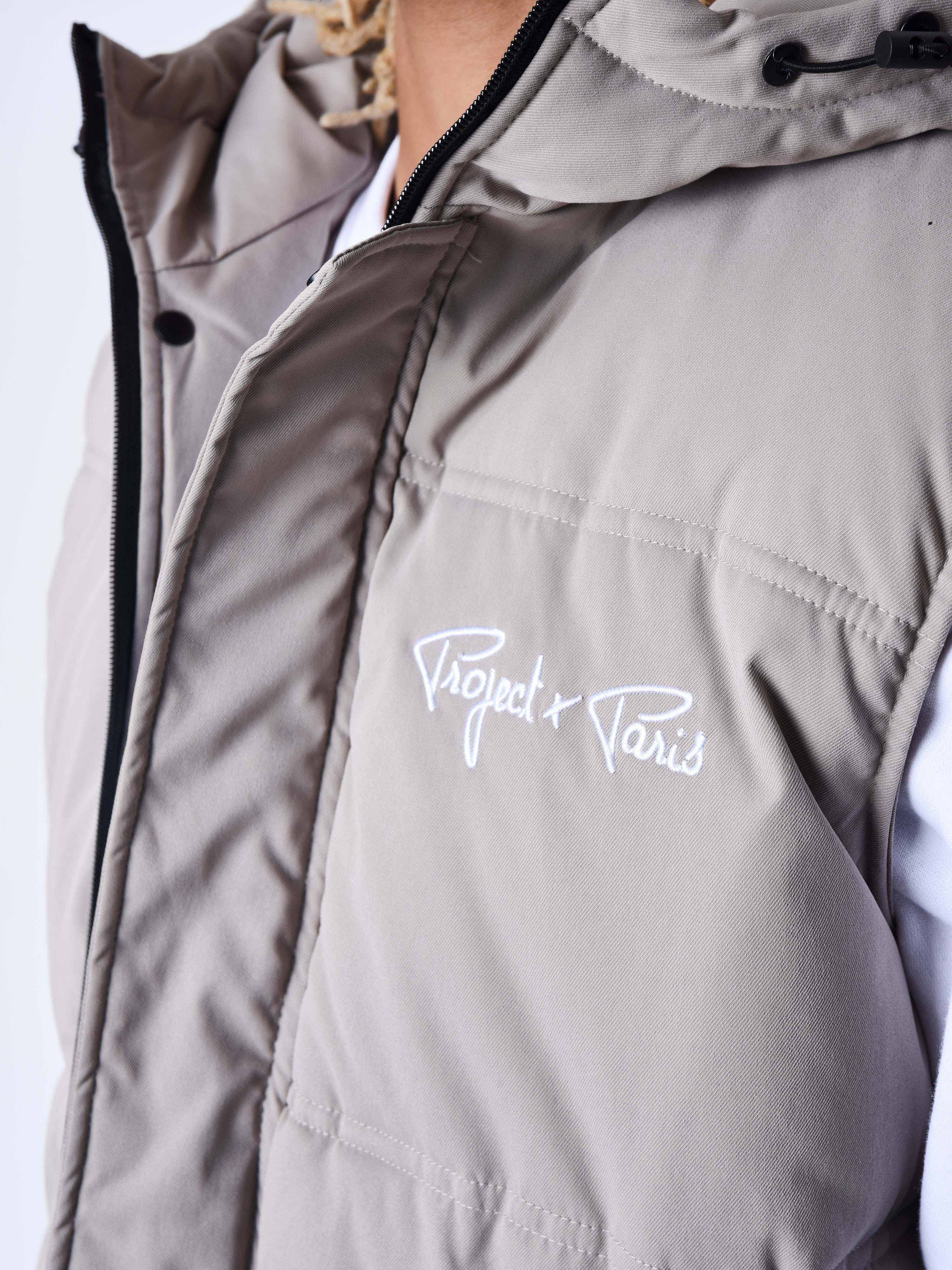 Blouson matelassé sans manches Capuche - Image 6
