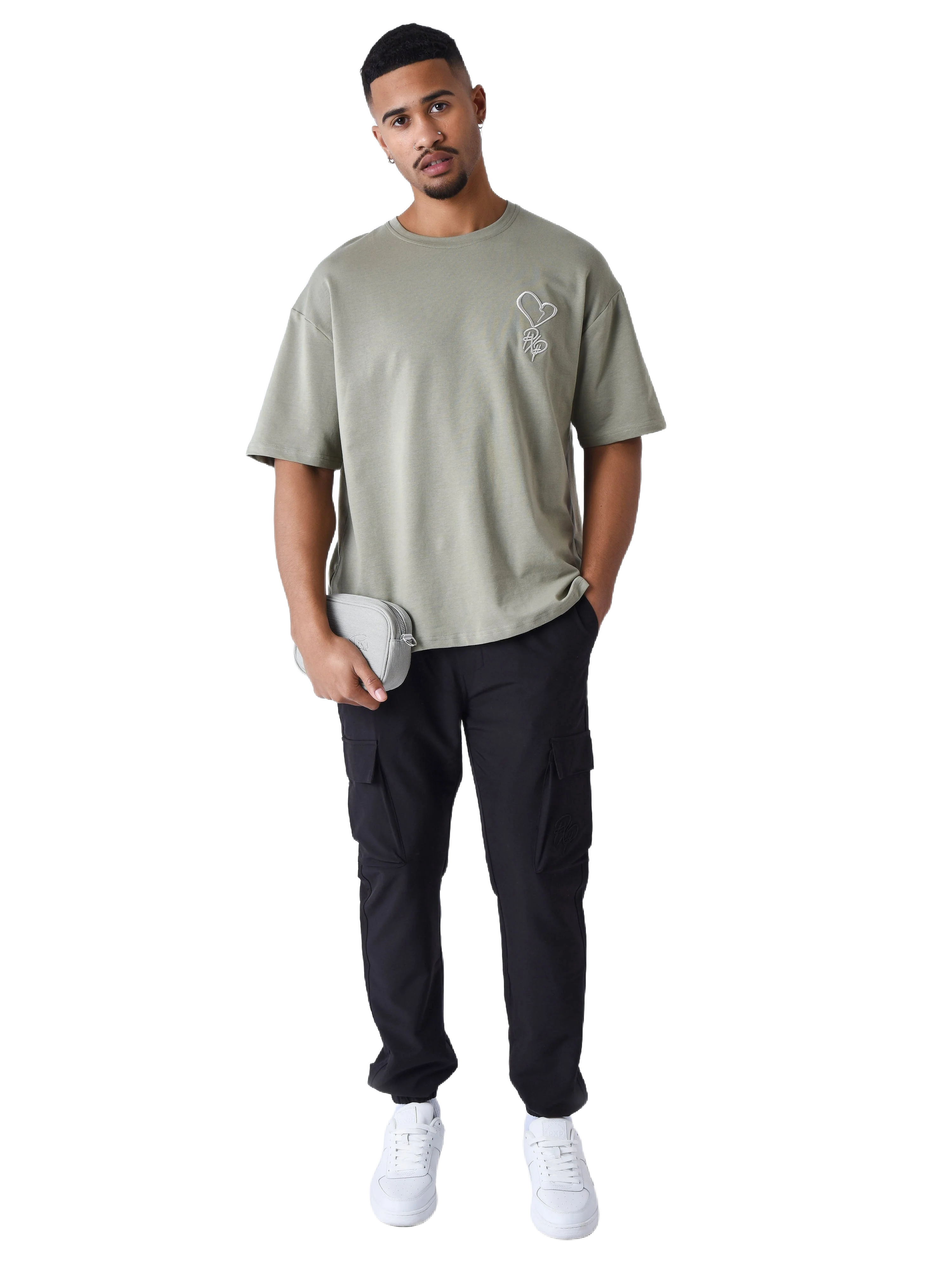 T-shirt coeur brodé street - Image 6