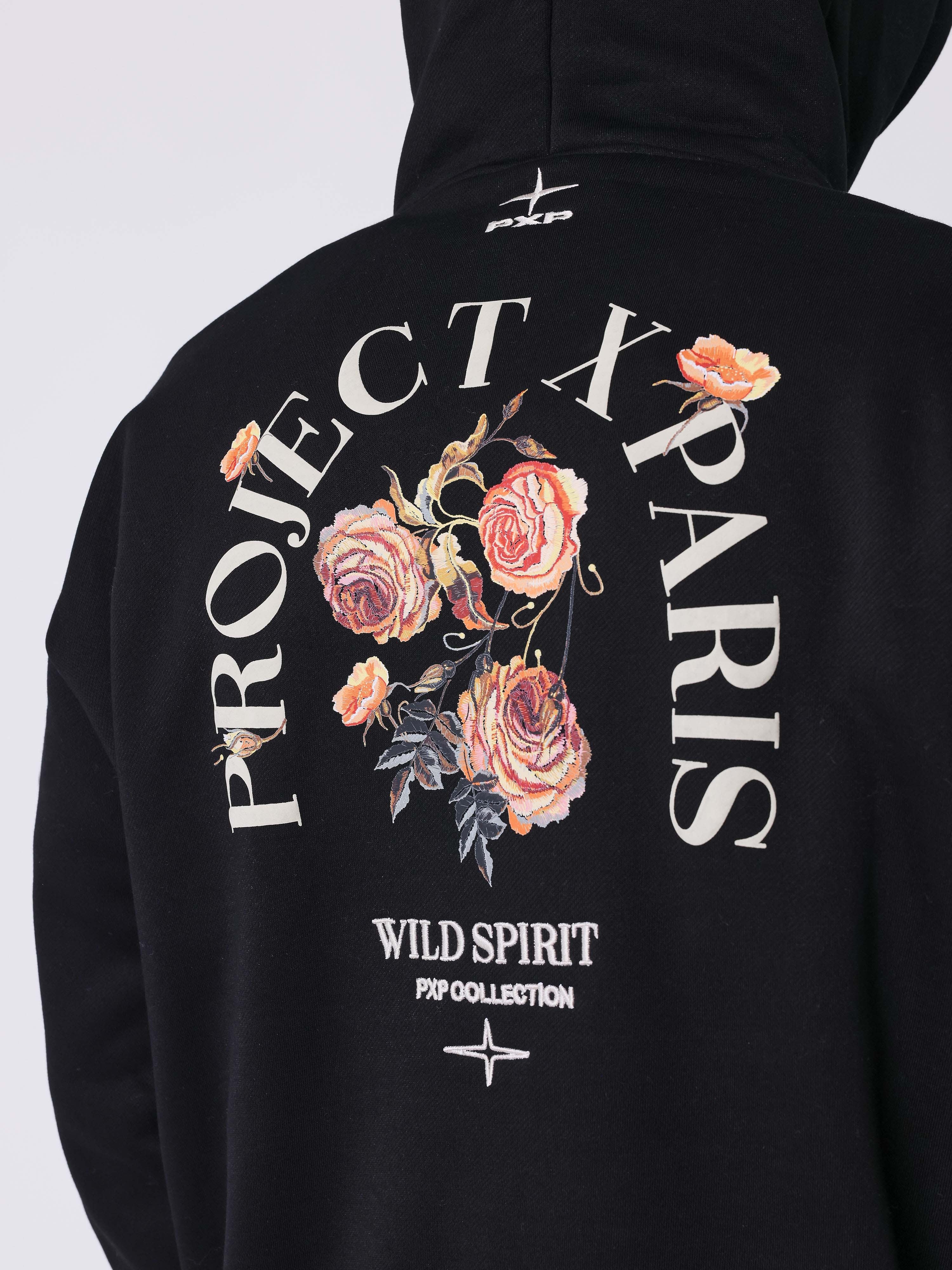Sweat à capuche Gothic Roses - Image 5