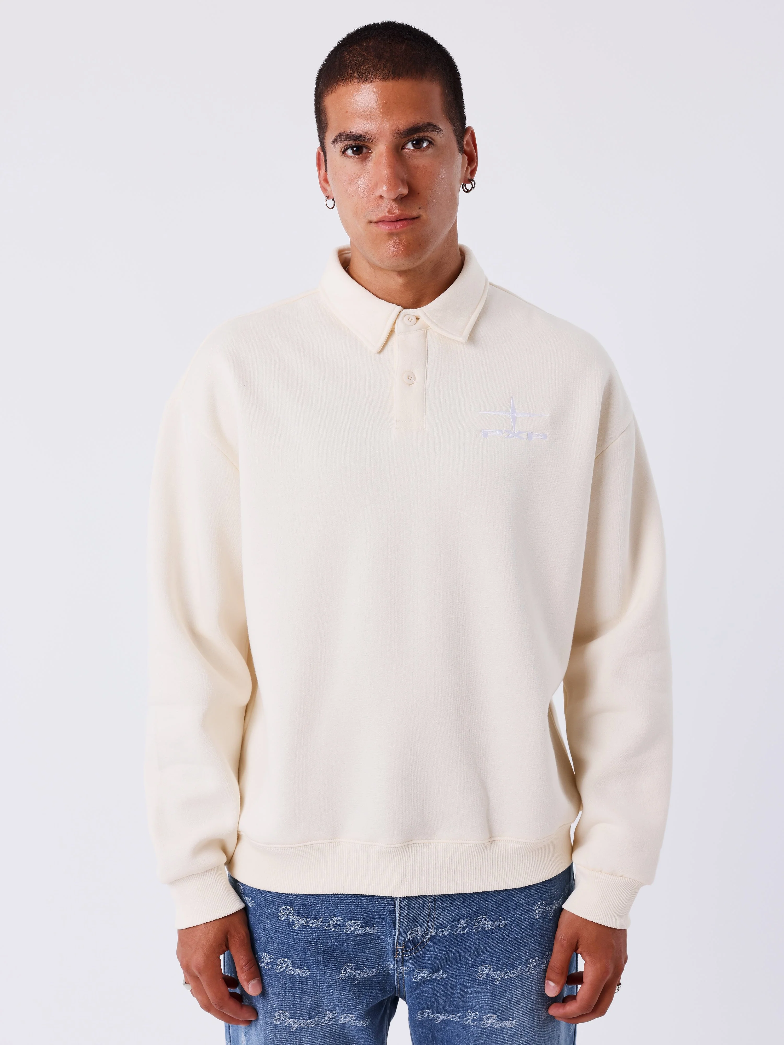 Sweat col Polo Essentials