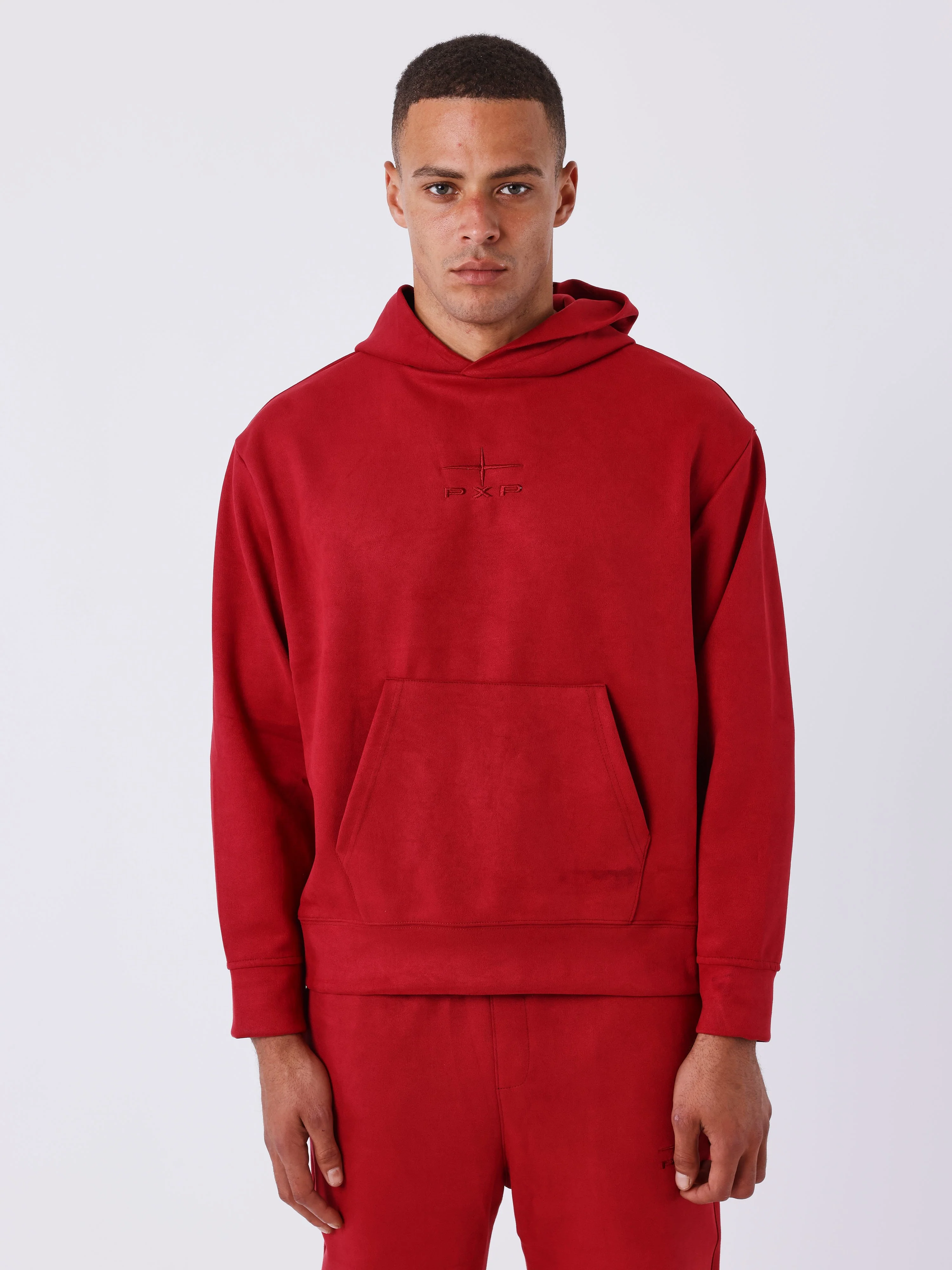 Sweat à capuche confort Peau de Pêche