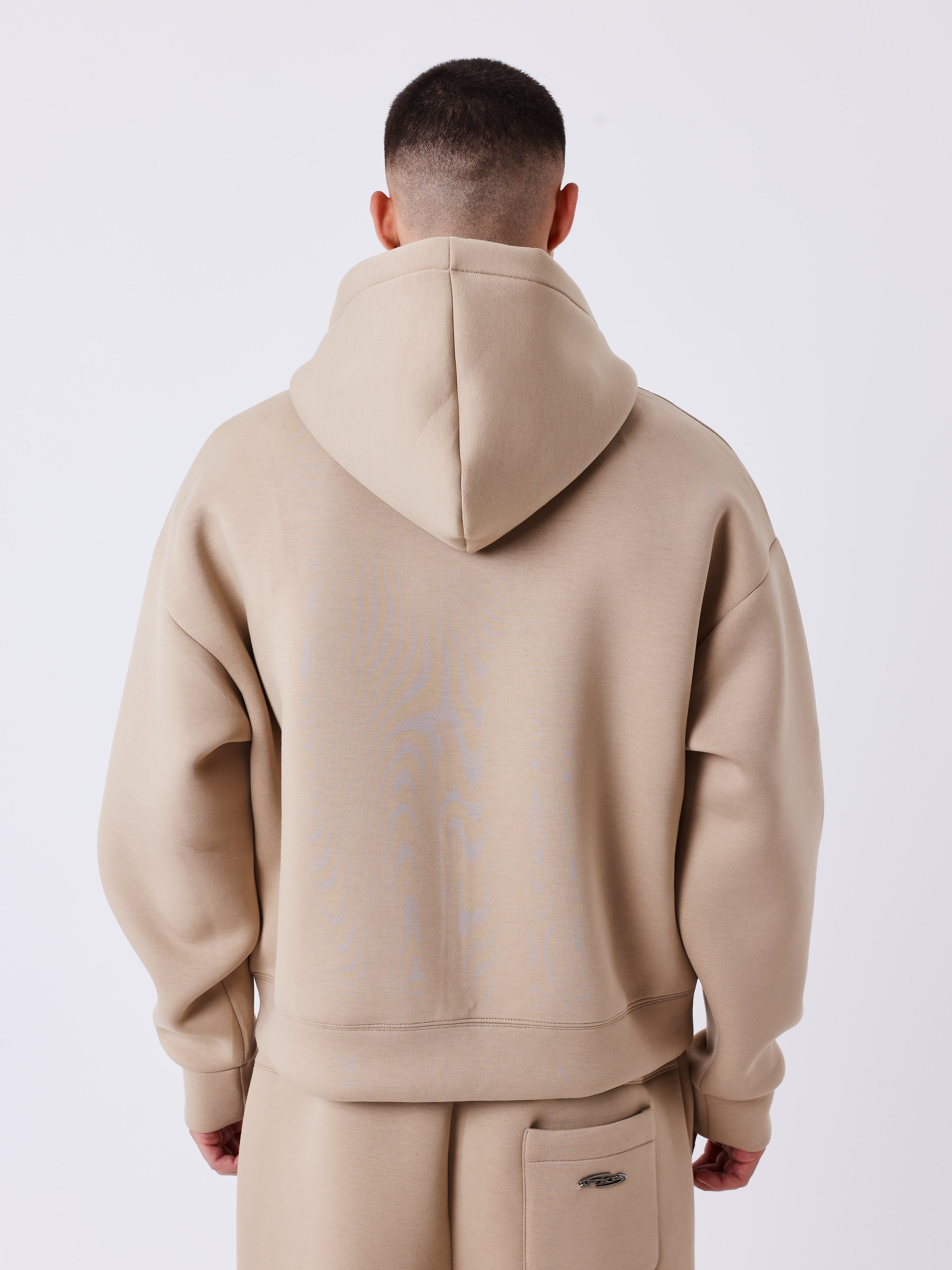 Sweat zippé à capuche en néoprène - Image 2