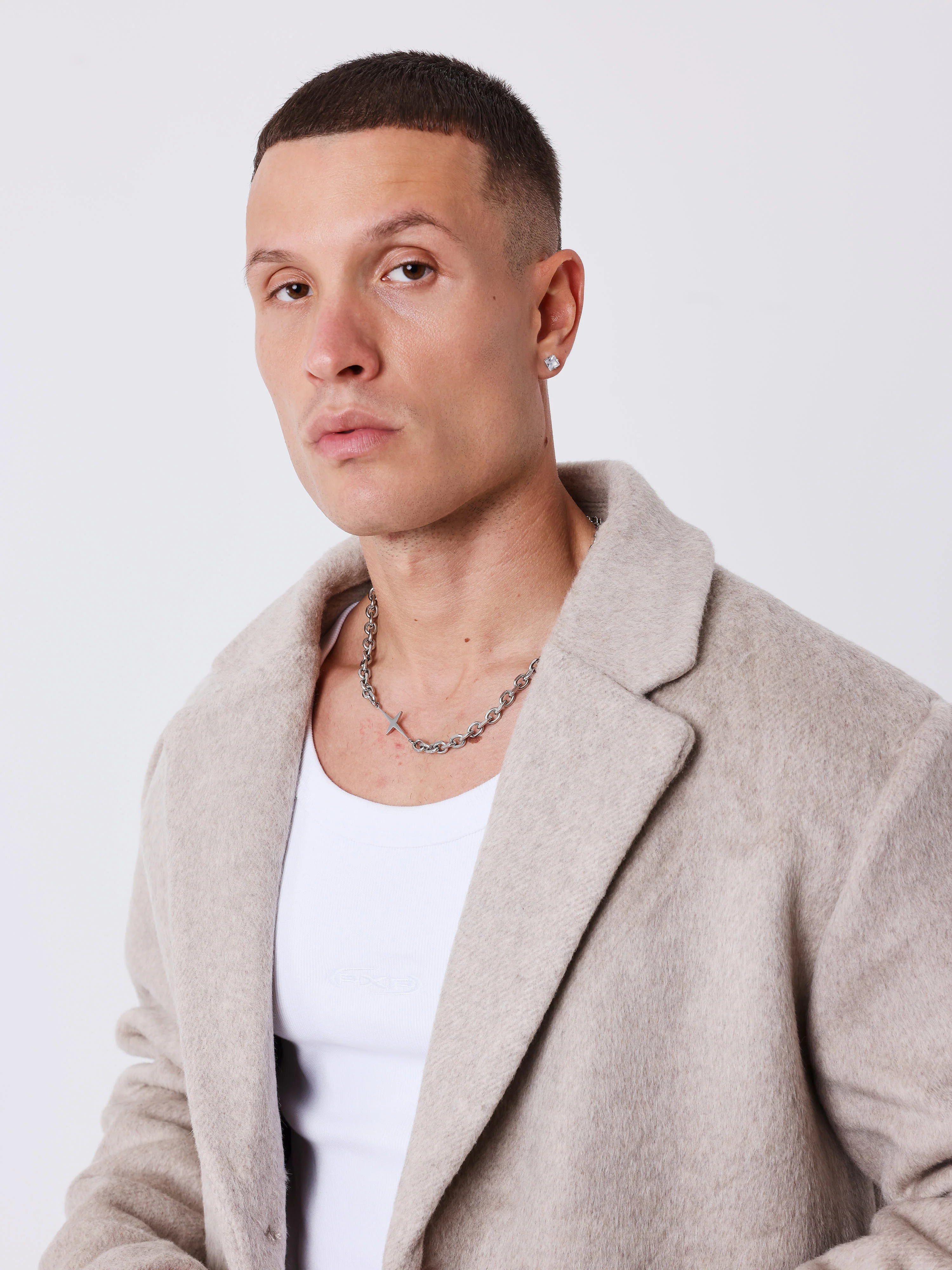 Manteau long en laine - Image 3