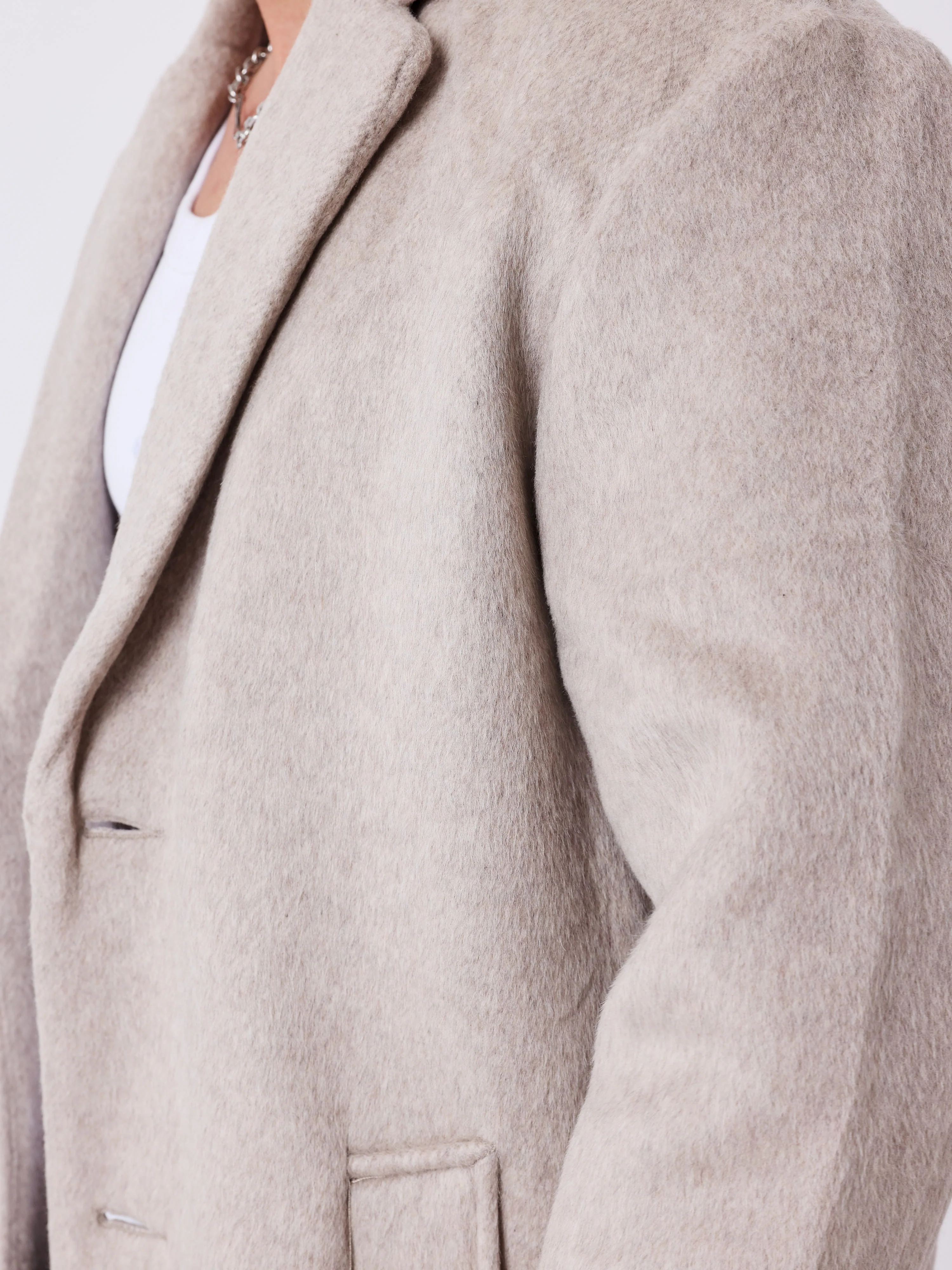 Manteau long en laine - Image 4