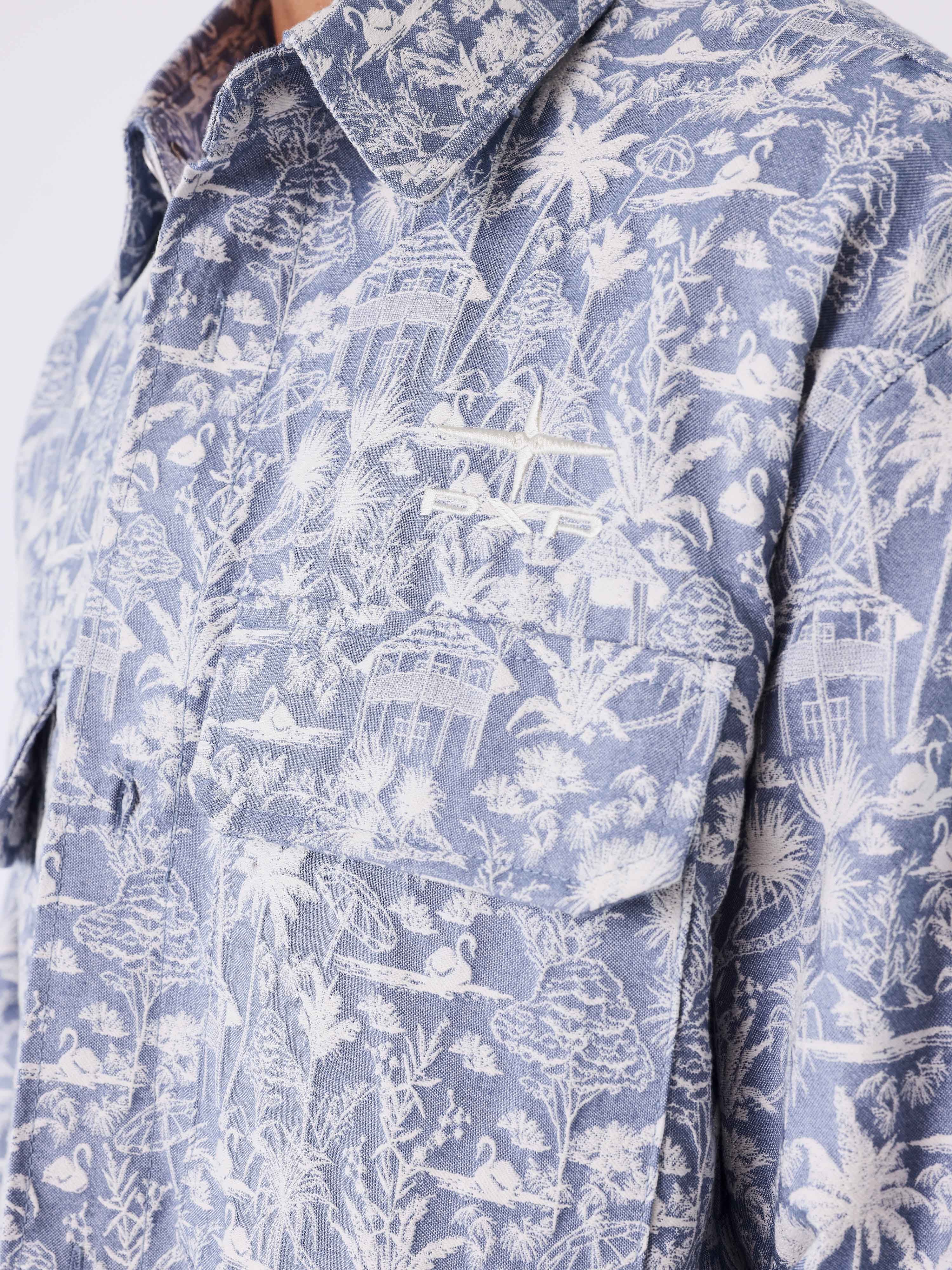 Chemise toile tropicale - Image 4
