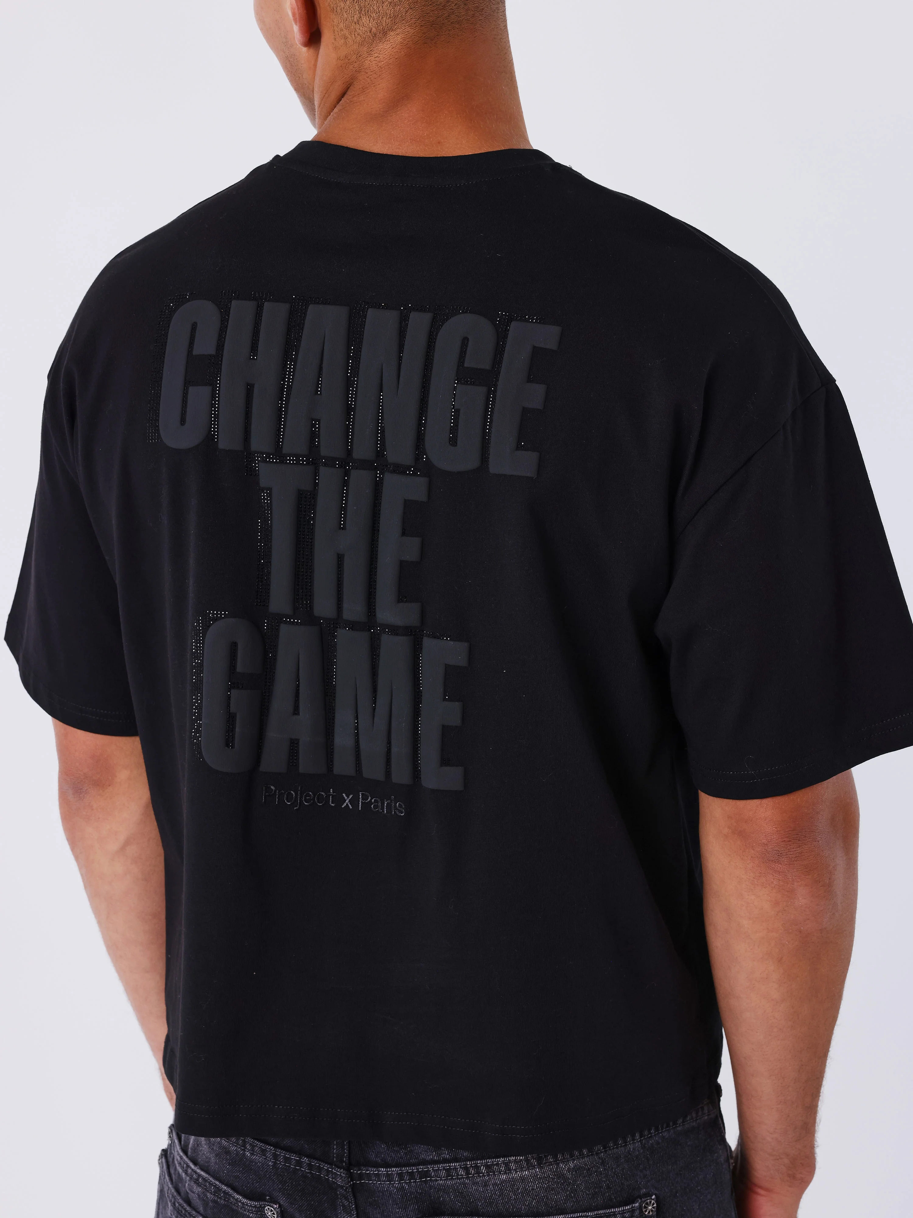 T-shirt manches courtes Strass - Image 4