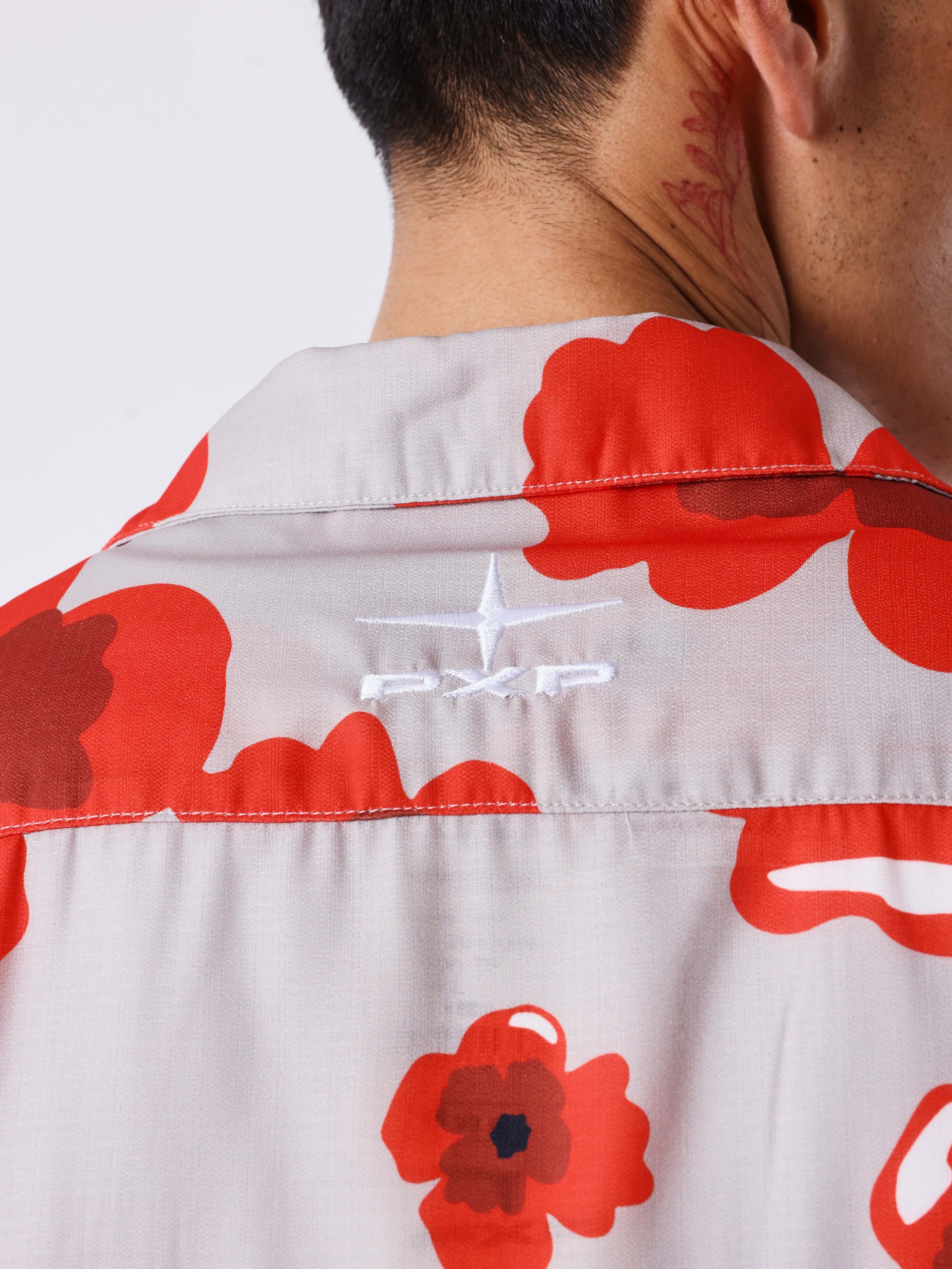 Chemise manches courtes à motif floral - Image 4