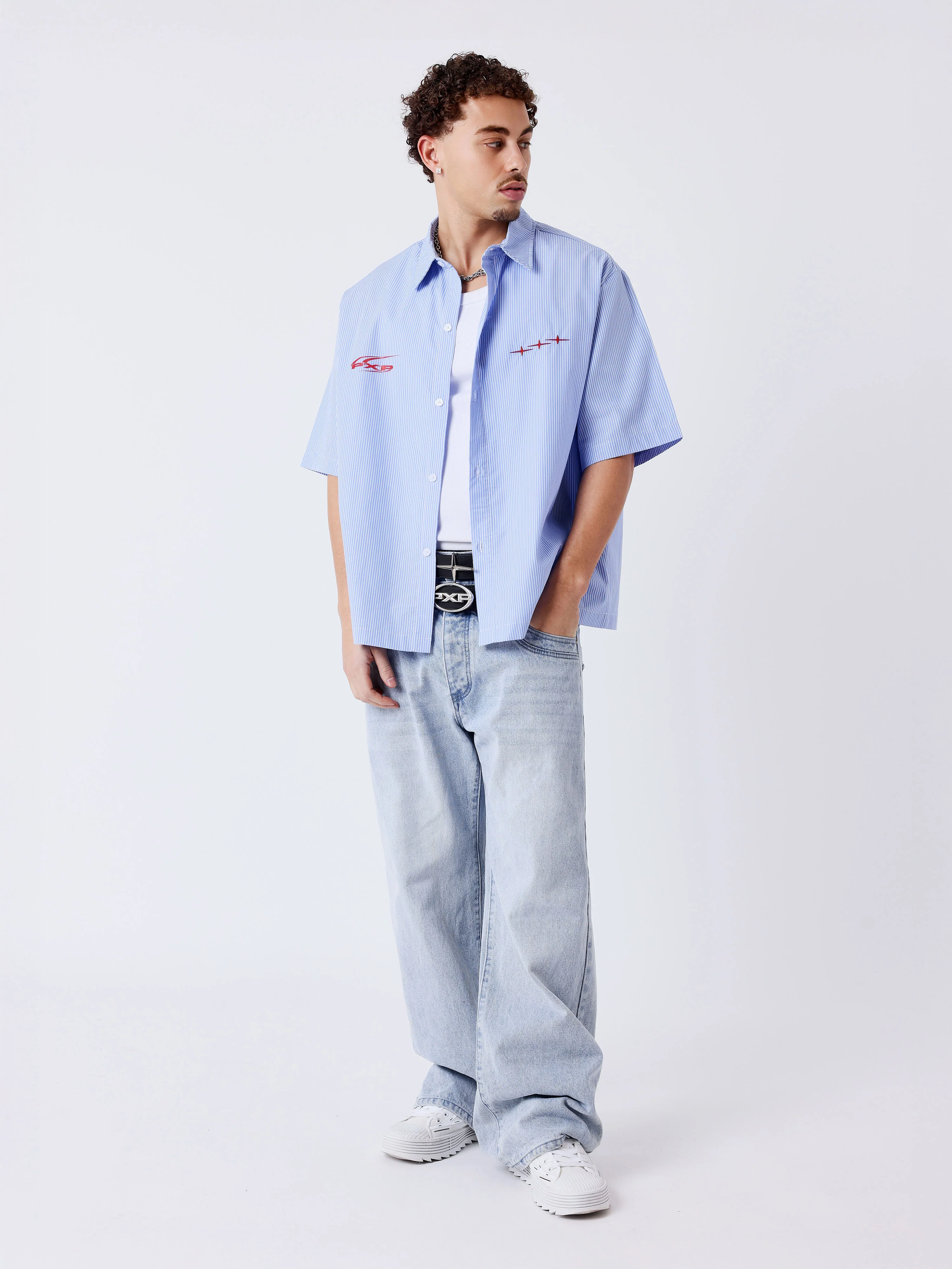 Chemise rayée à manches courtes - Image 5