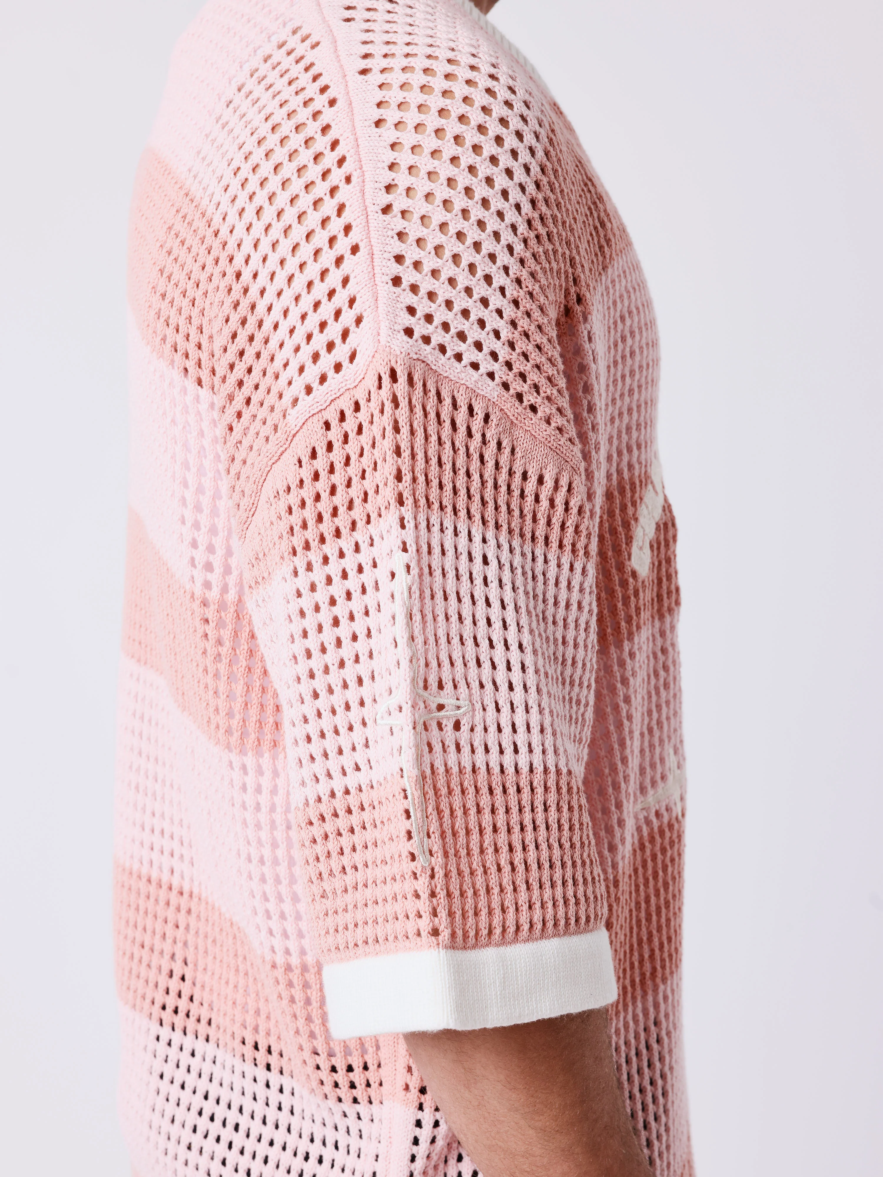 T-shirt en maille ajourée - Image 6