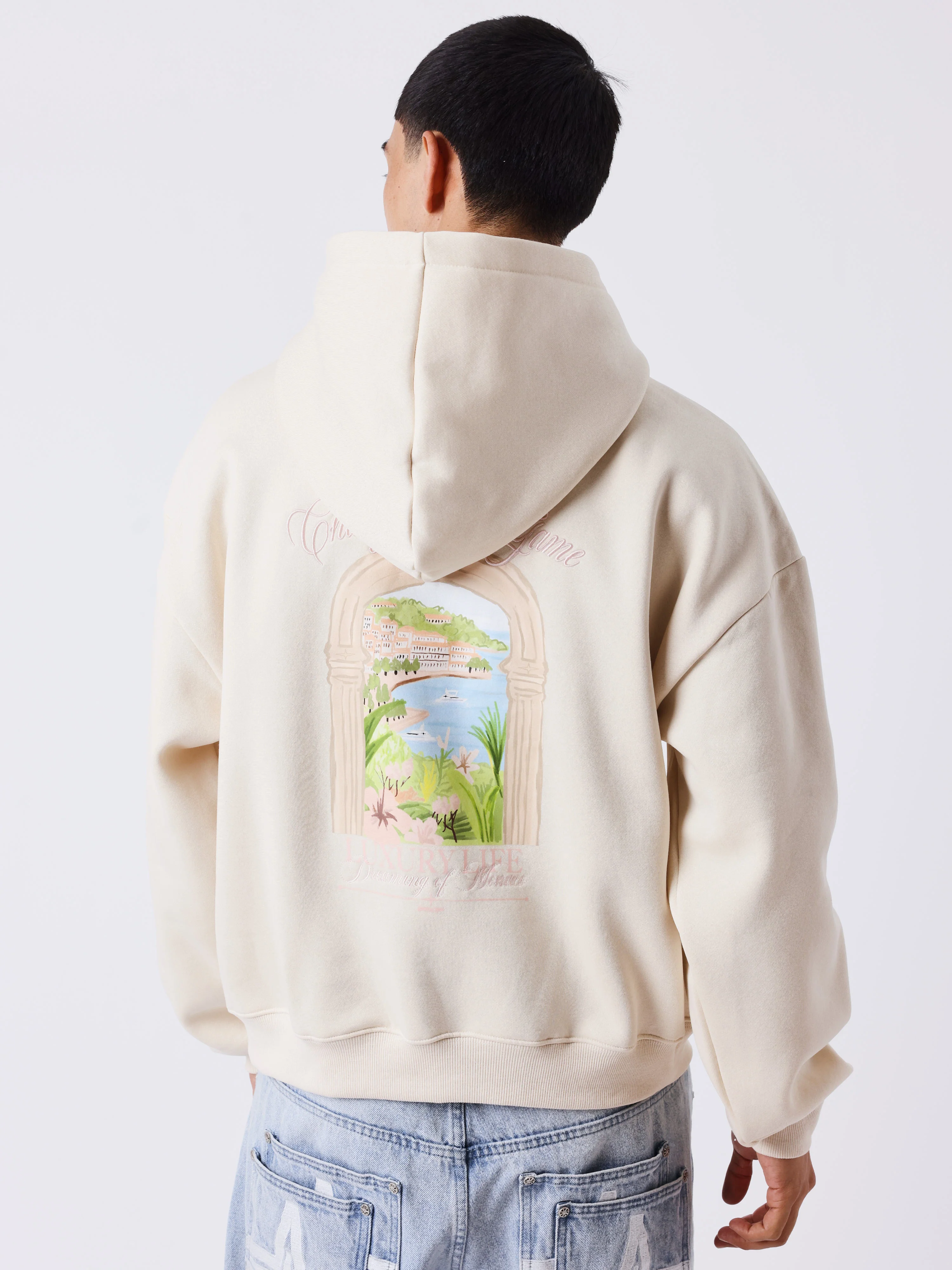 Sweat à capuche Monaco Illustration - Image 2