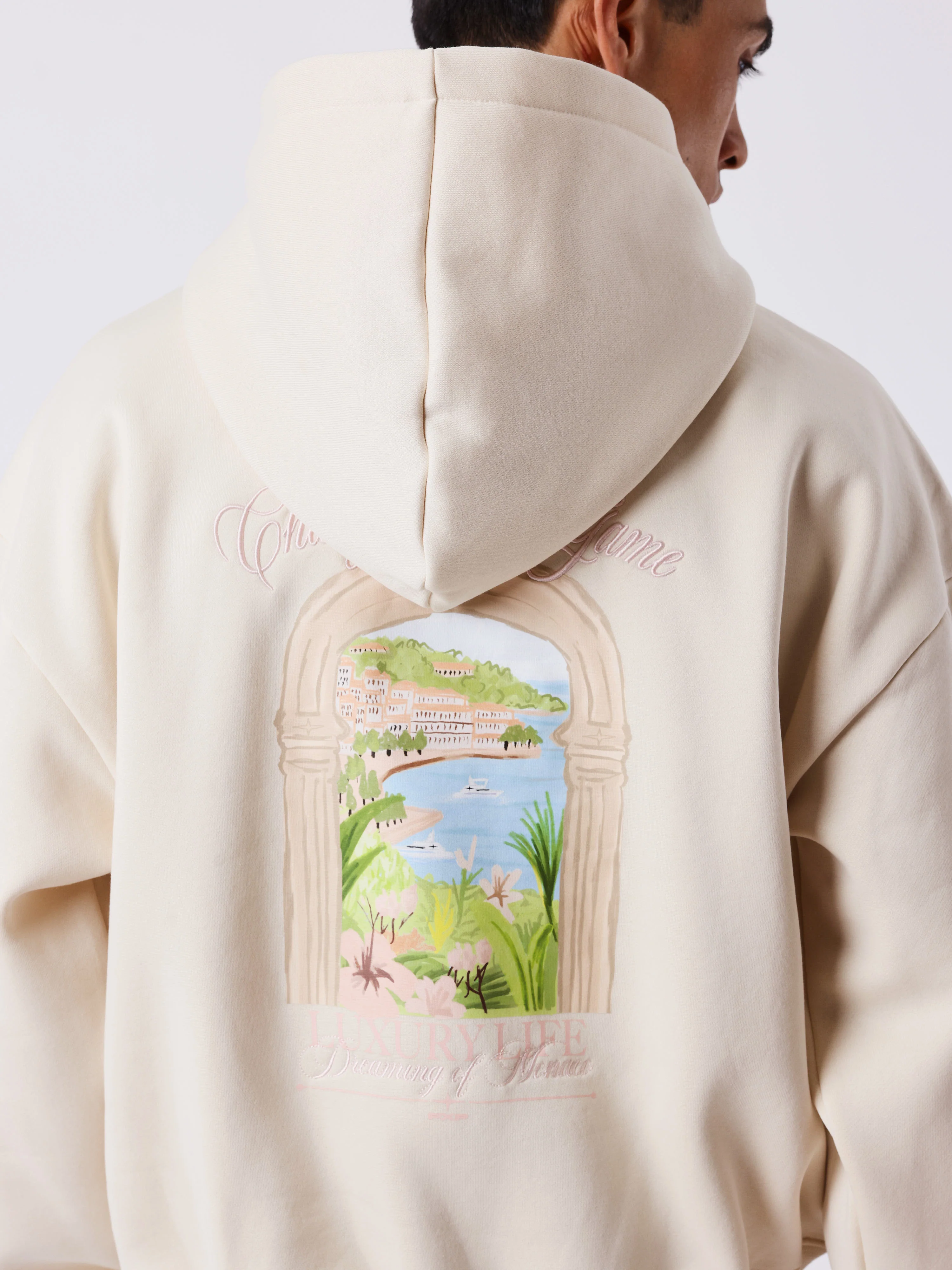 Sweat à capuche Monaco Illustration - Image 4