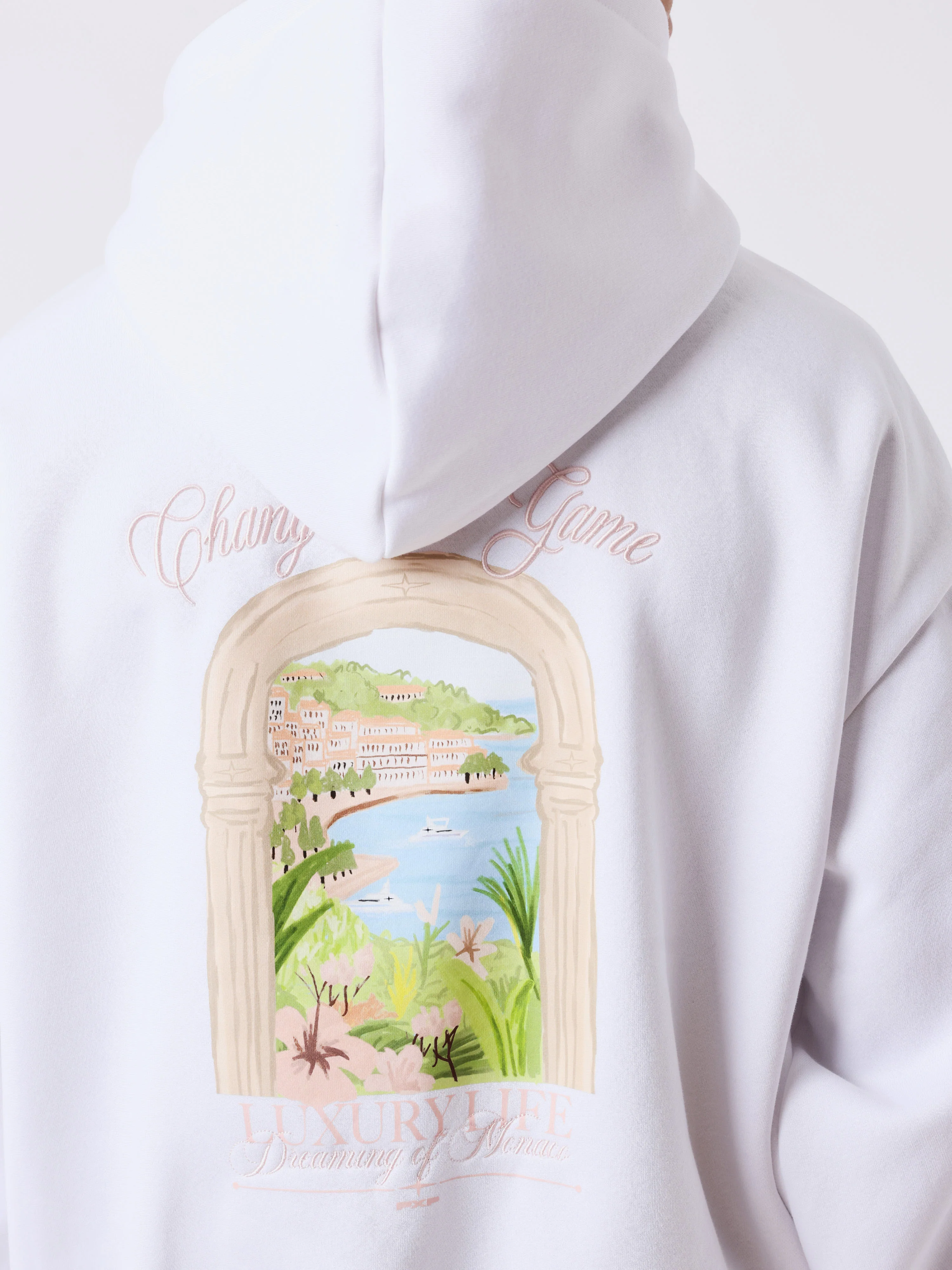 Sweat à capuche Monaco Illustration - Image 4