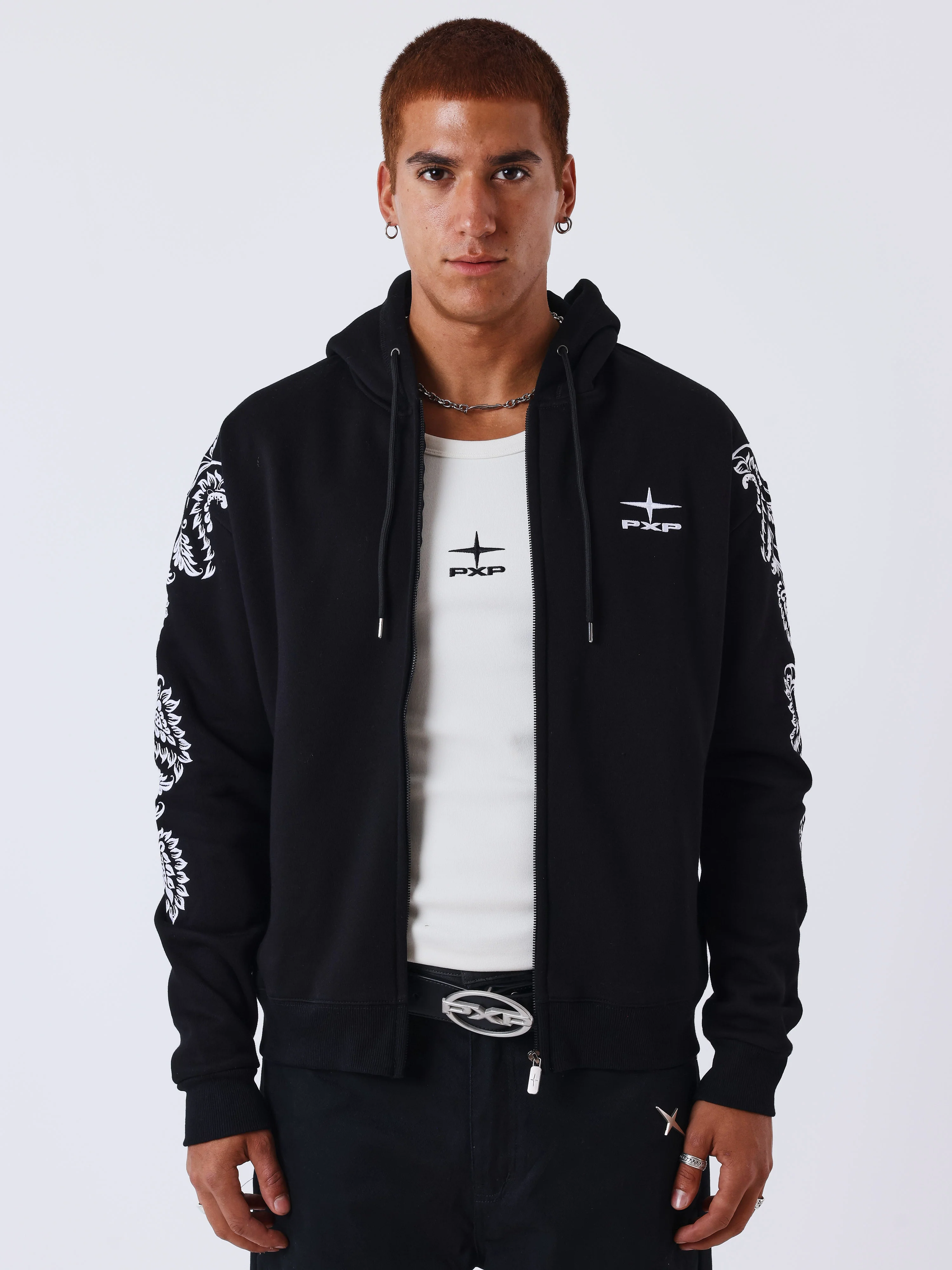 Sweat à capuche zippé Evasion