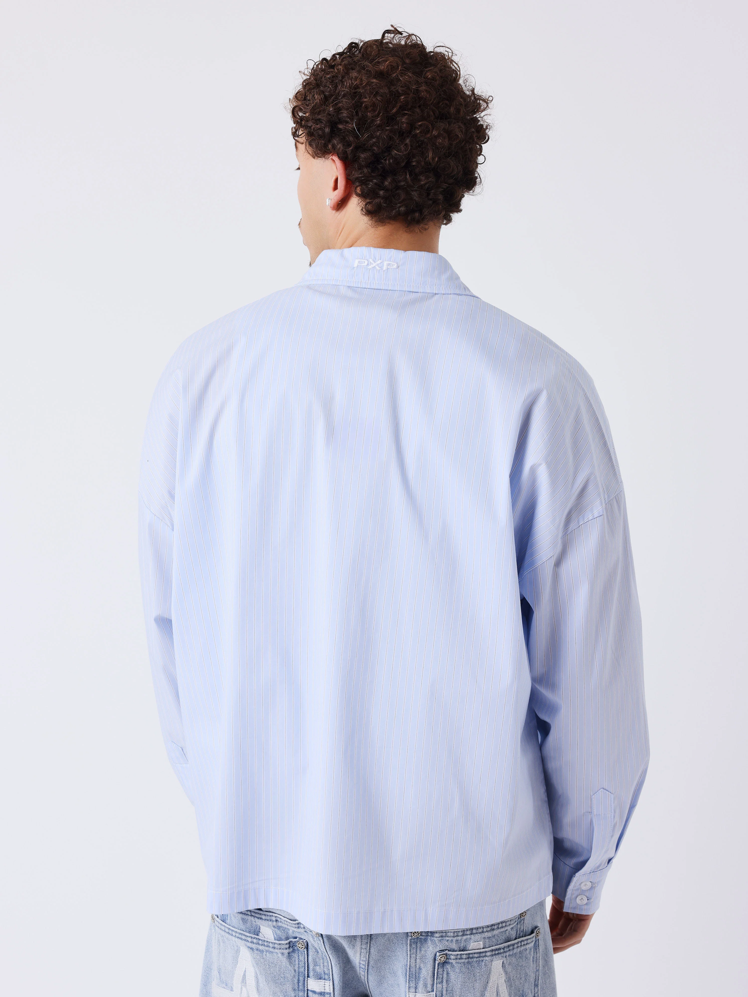 Chemise rayée à manches longues - Image 2