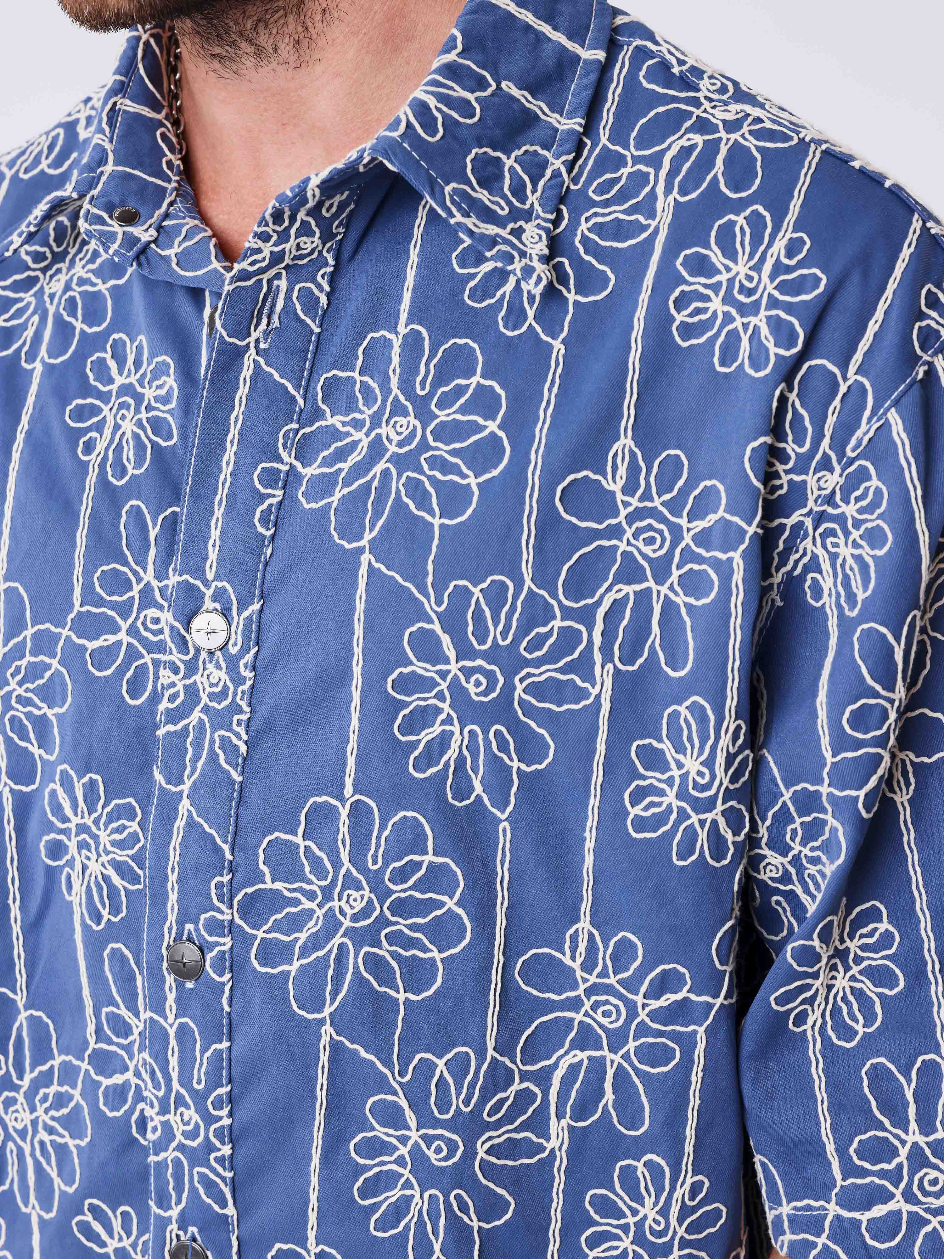 Chemise manches courtes Candide Idylle - Image 4