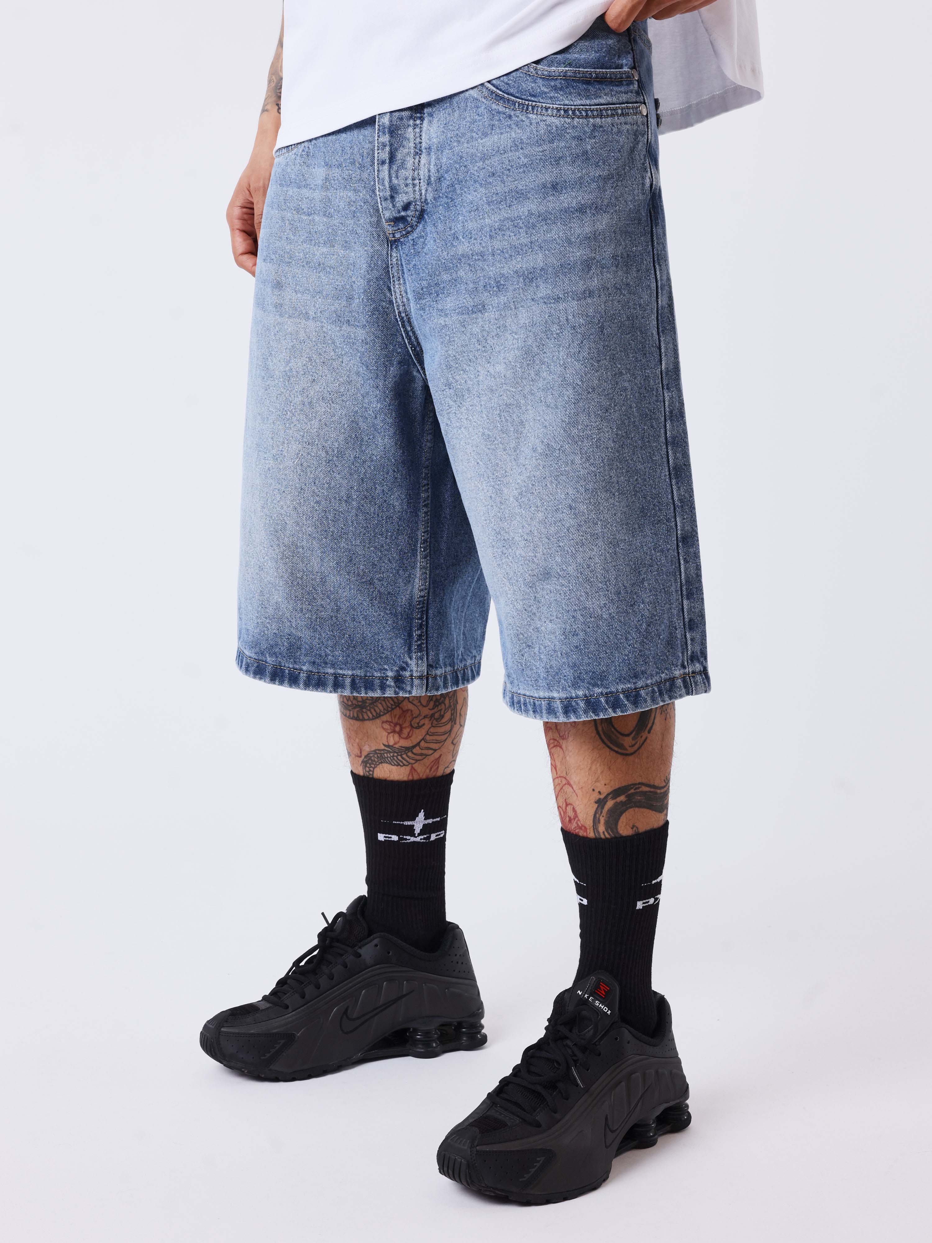 Denim short oversize - Image 3