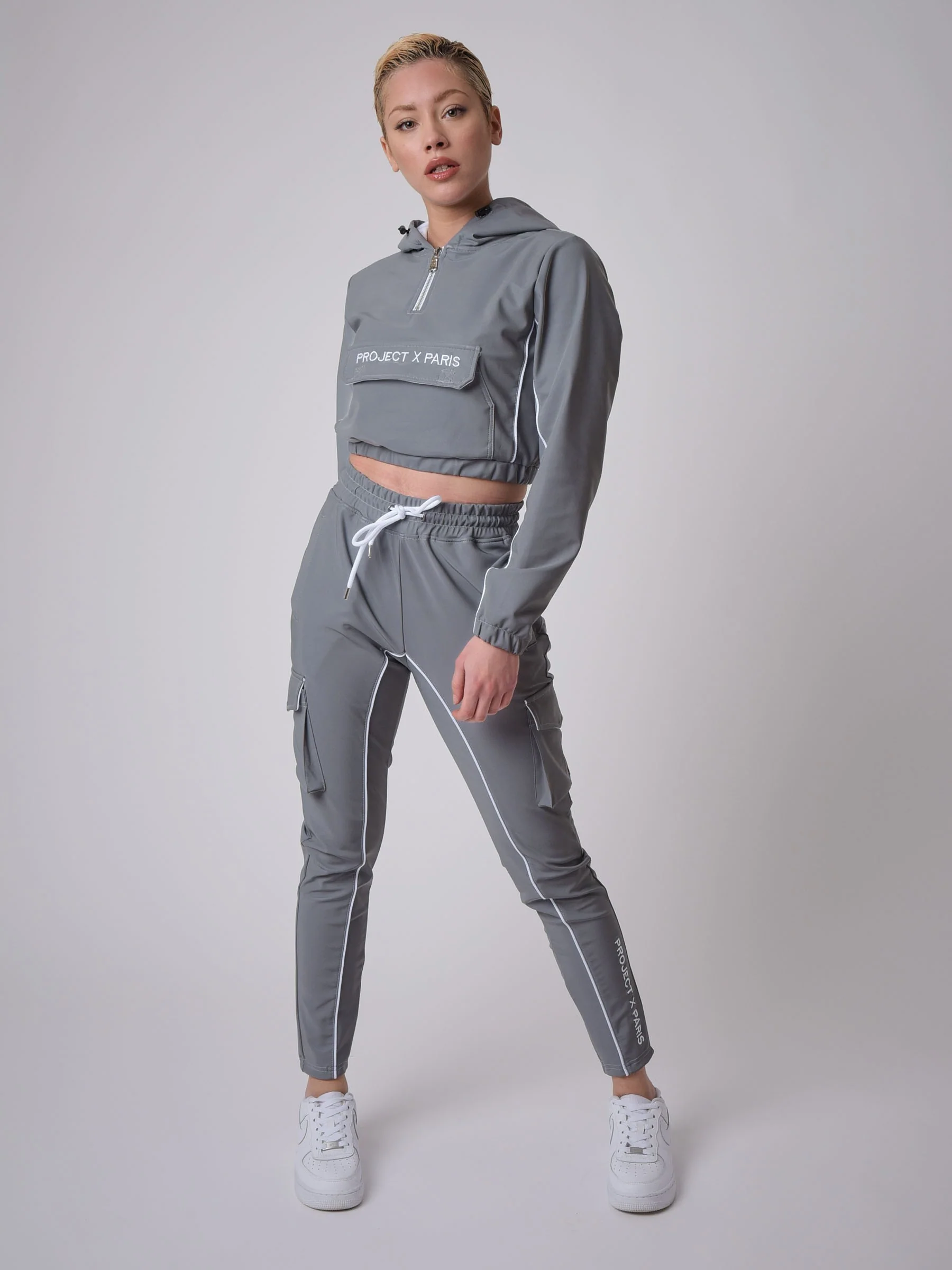 Bas de jogging uni ceinture clipsé - Image 4