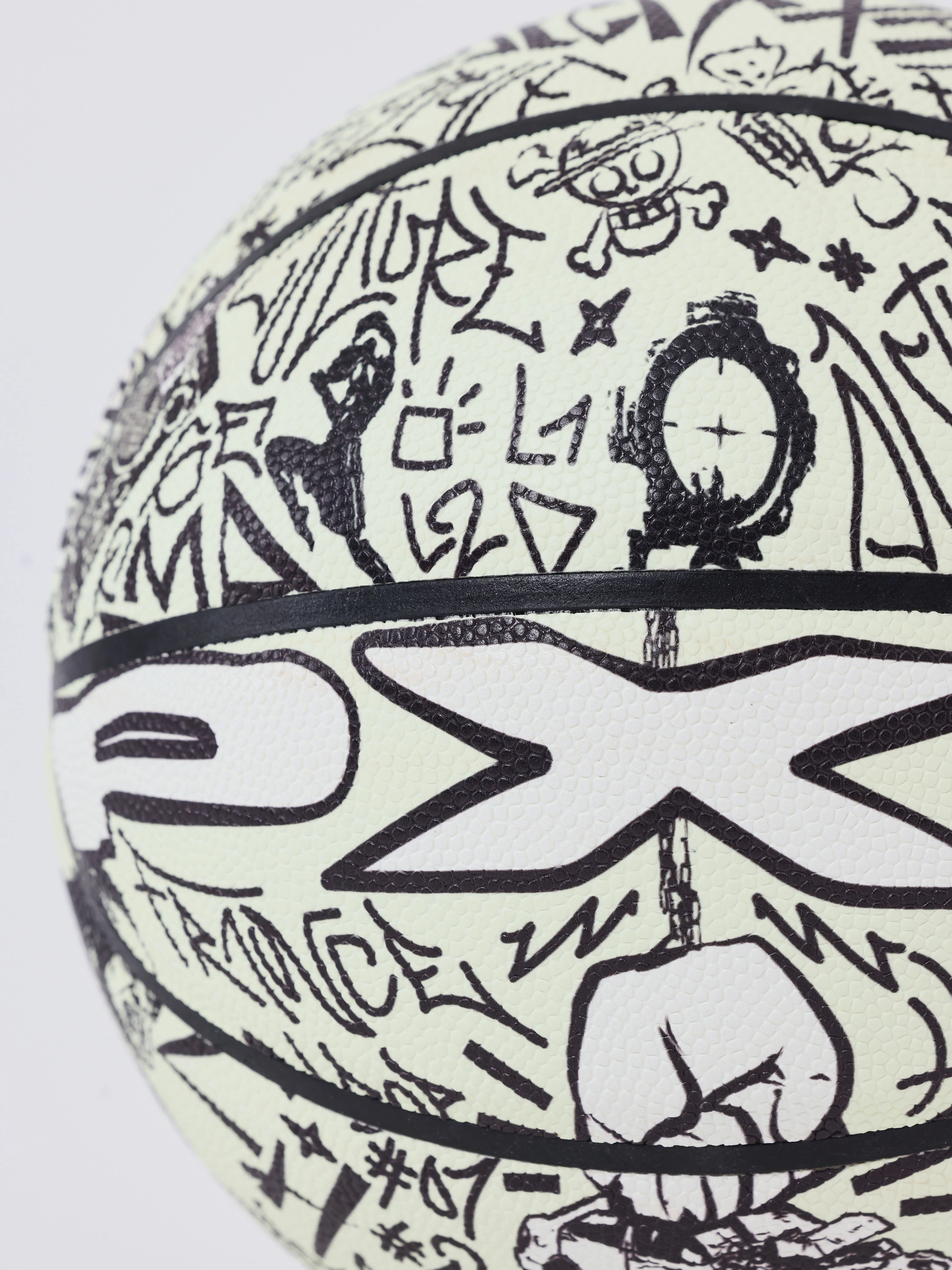 Ballon de basket phosphorescent graphique PXP - Image 4
