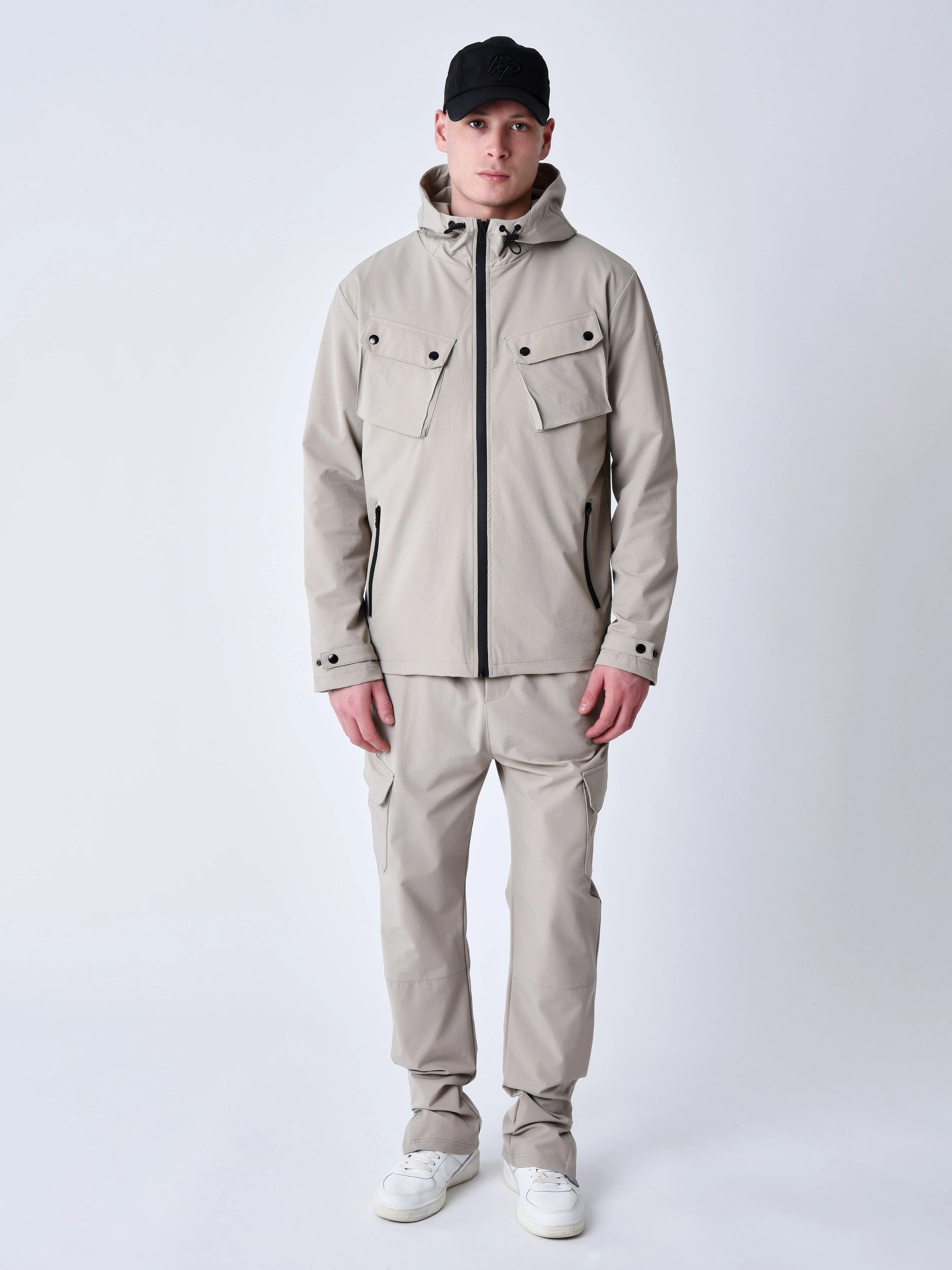 Blouson techwear contrasté - Image 3