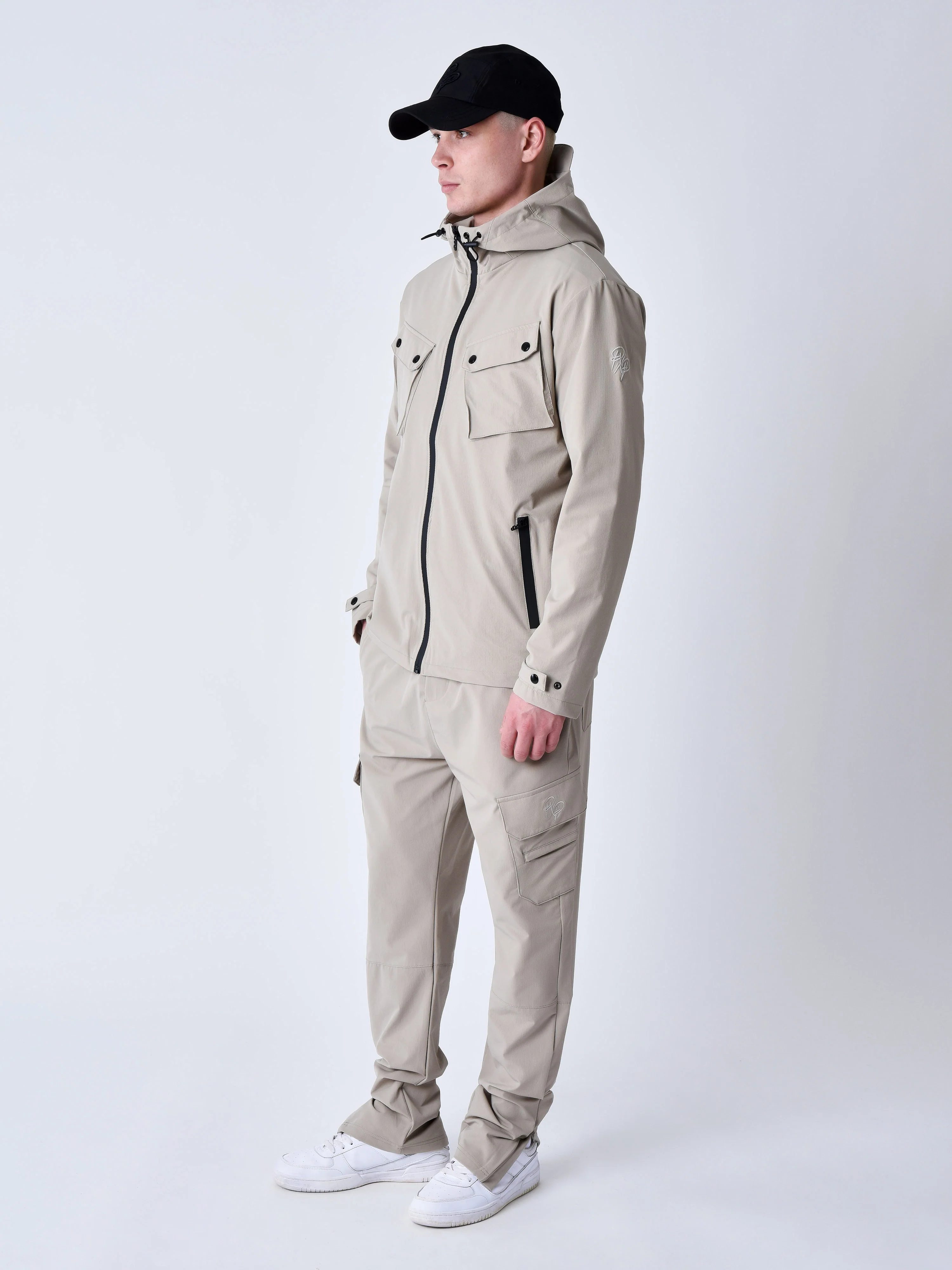 Blouson techwear contrasté - Image 4
