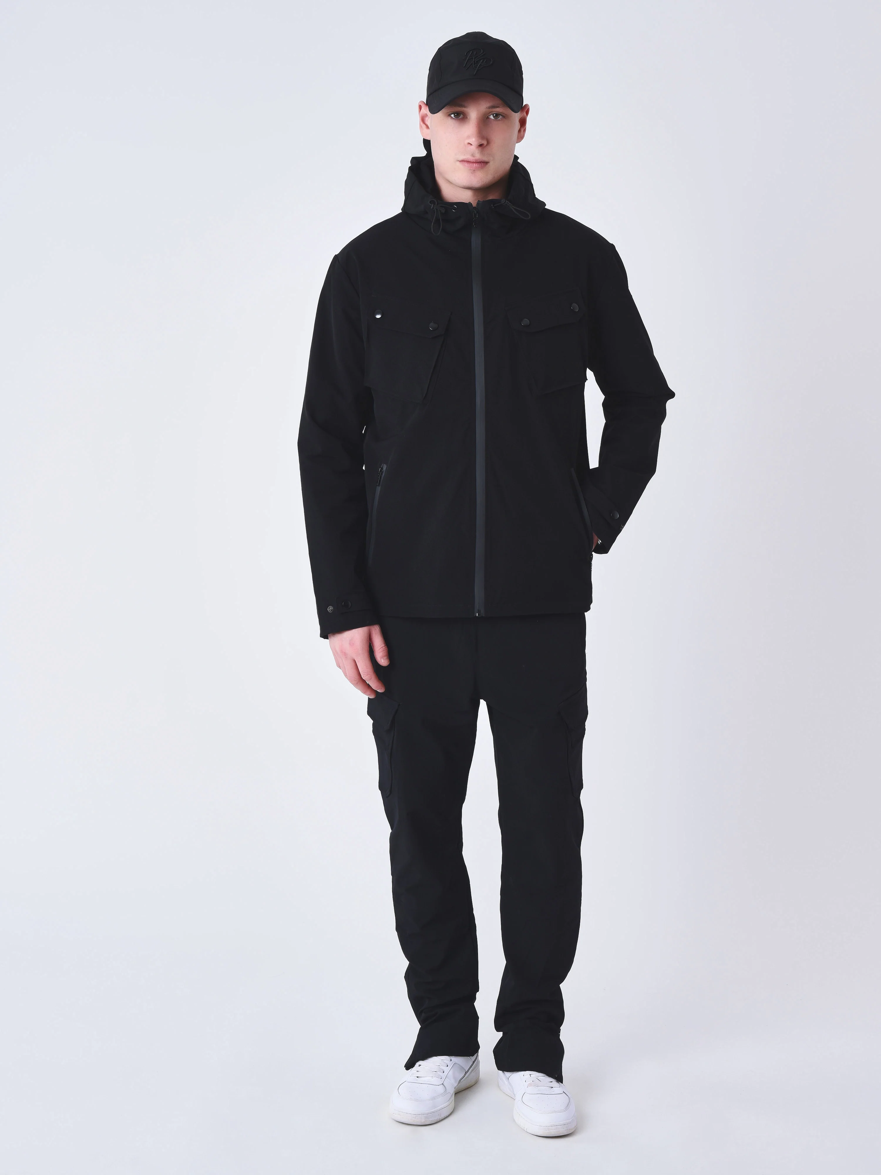 Blouson techwear contrasté - Image 3